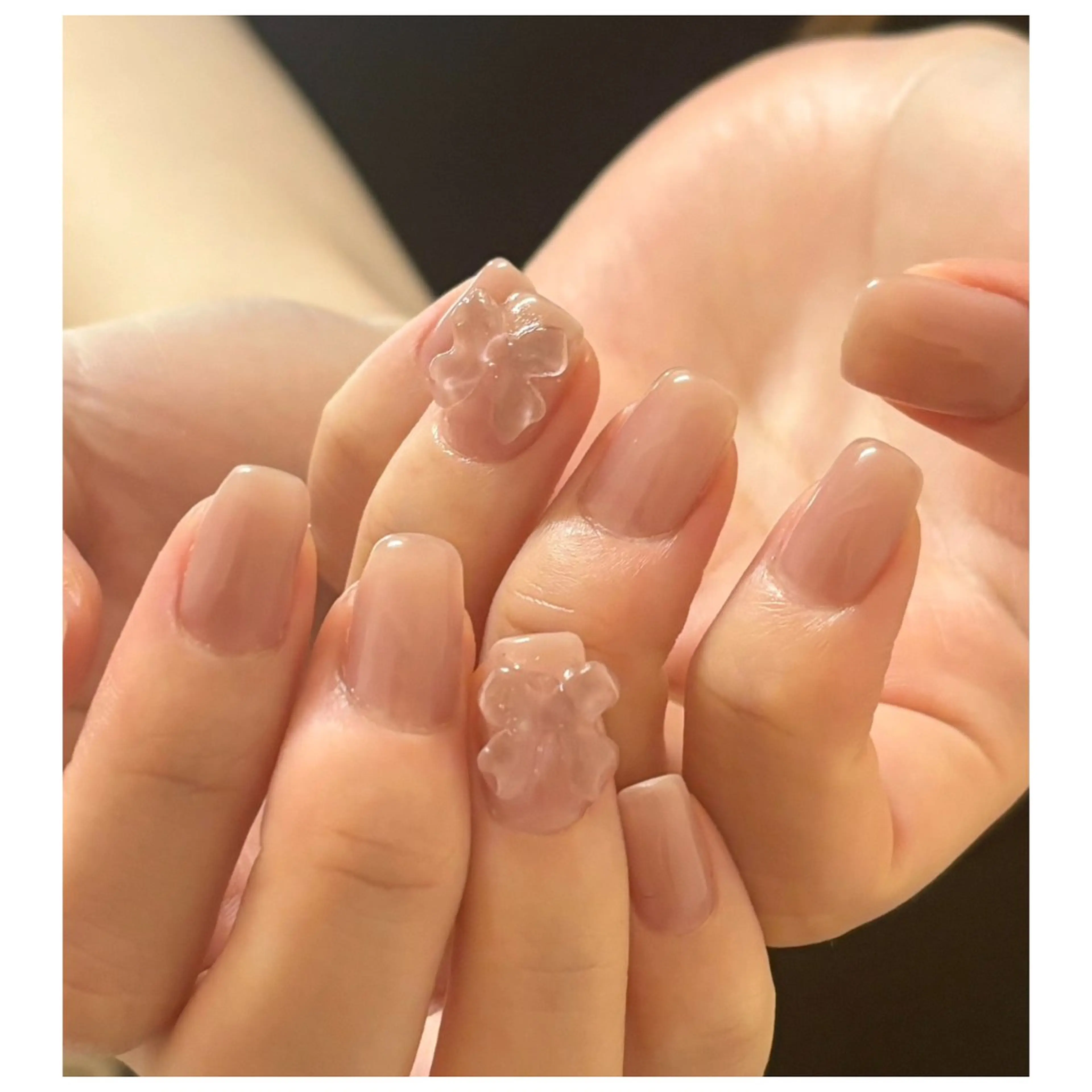 ネイル リボン ハンドネイル Elio所属・Elio 国泰寺のネイルデザイン