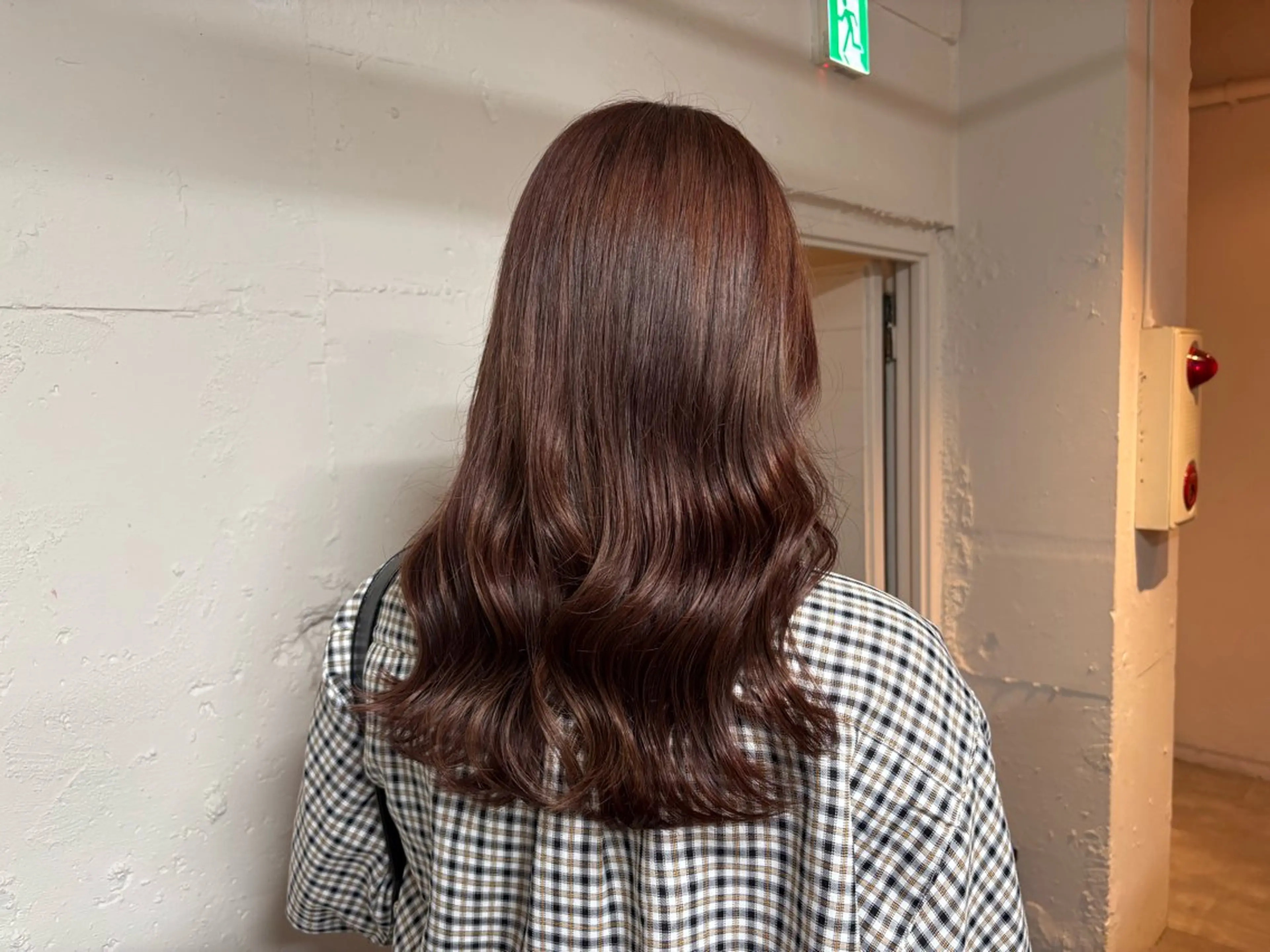 セミロング カット ヘアカラー トリートメント tokute 中野真咲🐺のヘアスタイル