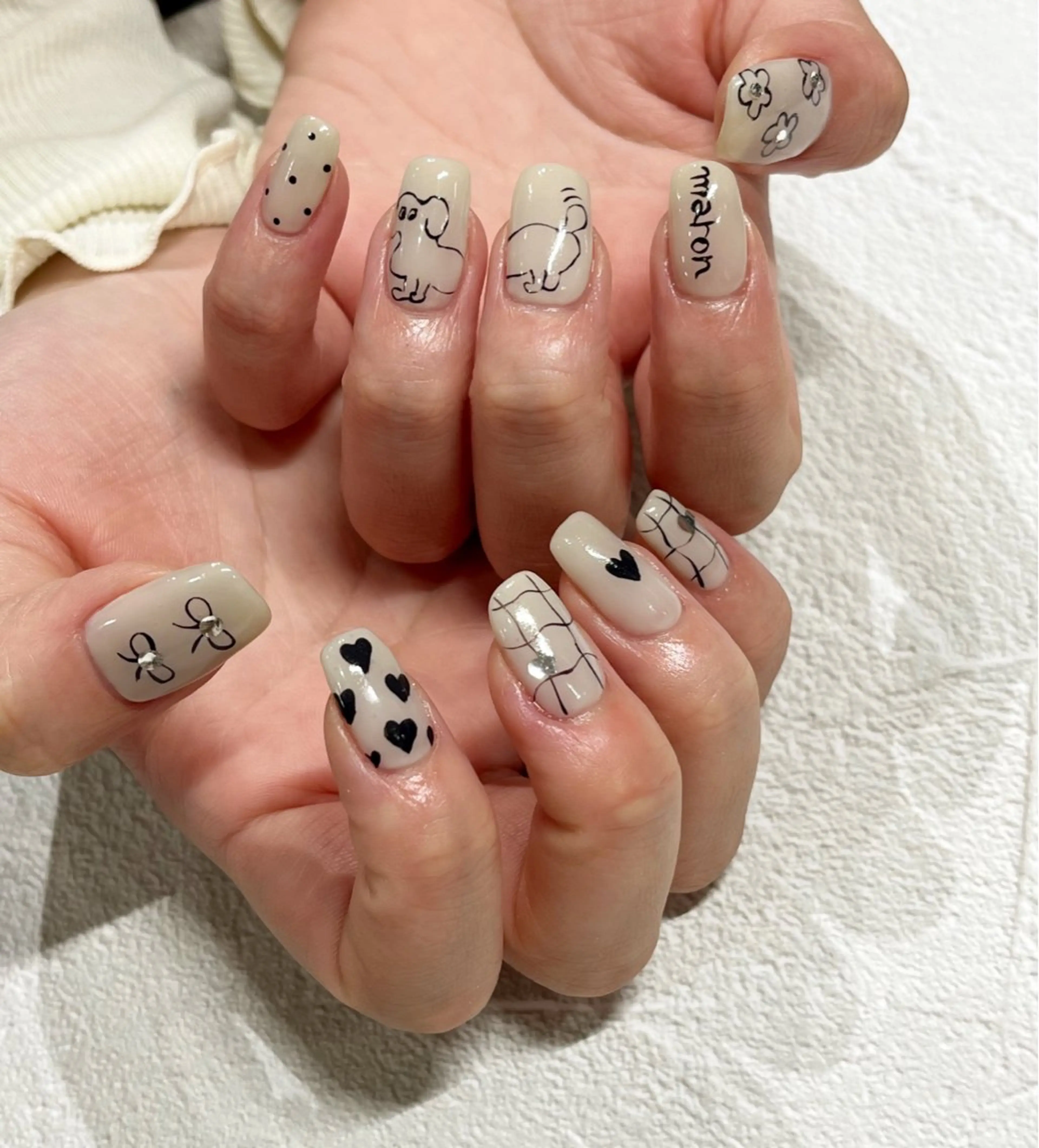 ネイル アートネイル Glück ...所属・Glück... chikakoのネイルデザイン