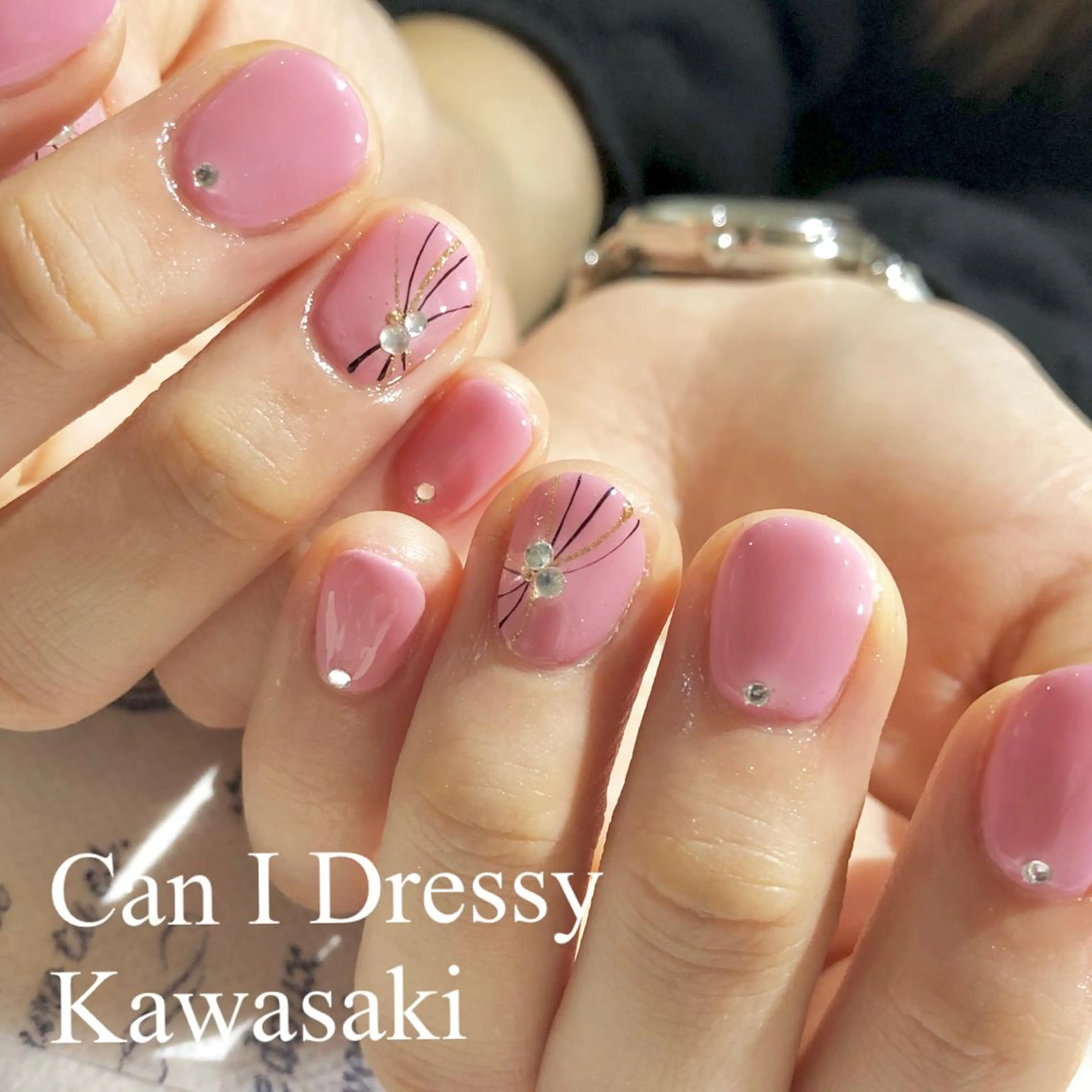 ネイル 成人式 ハンドネイル Can I 川崎店 三島 久美子のネイルデザイン