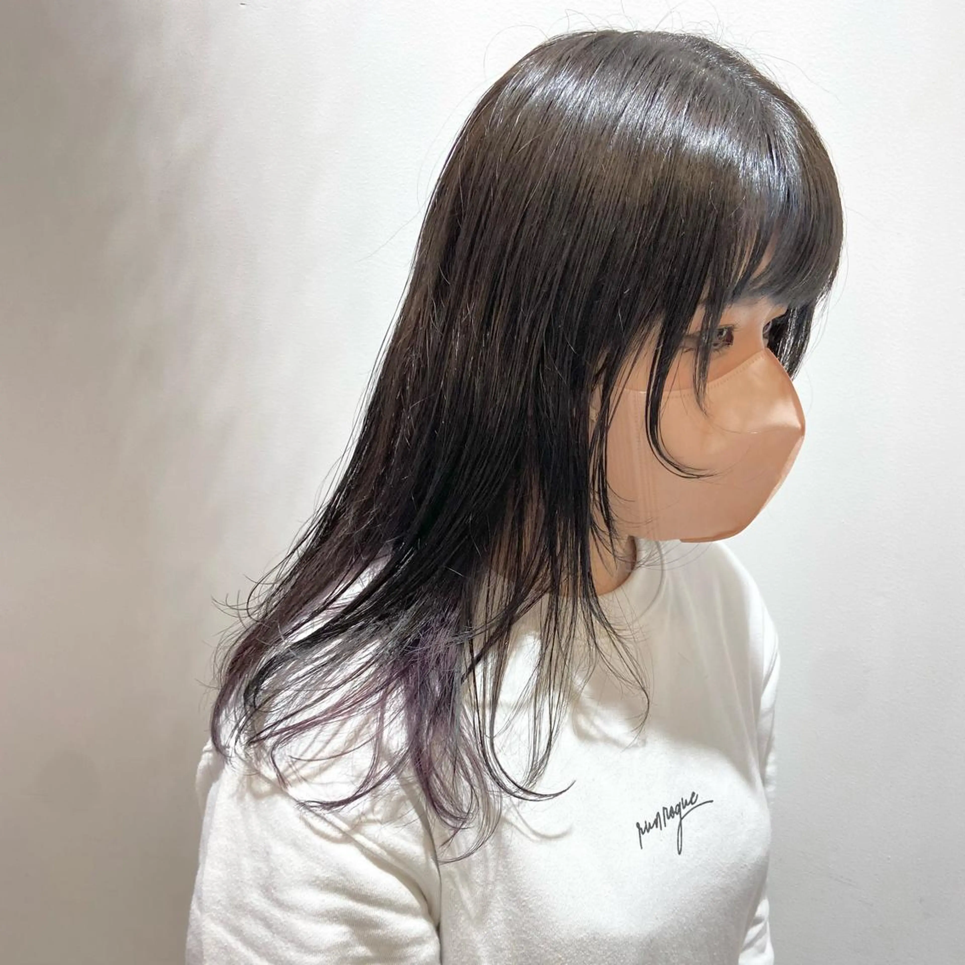 セミロング カット トリートメント 🐺ウルフ/レイヤー 似合わせ‎🤍沙羅のヘアスタイル