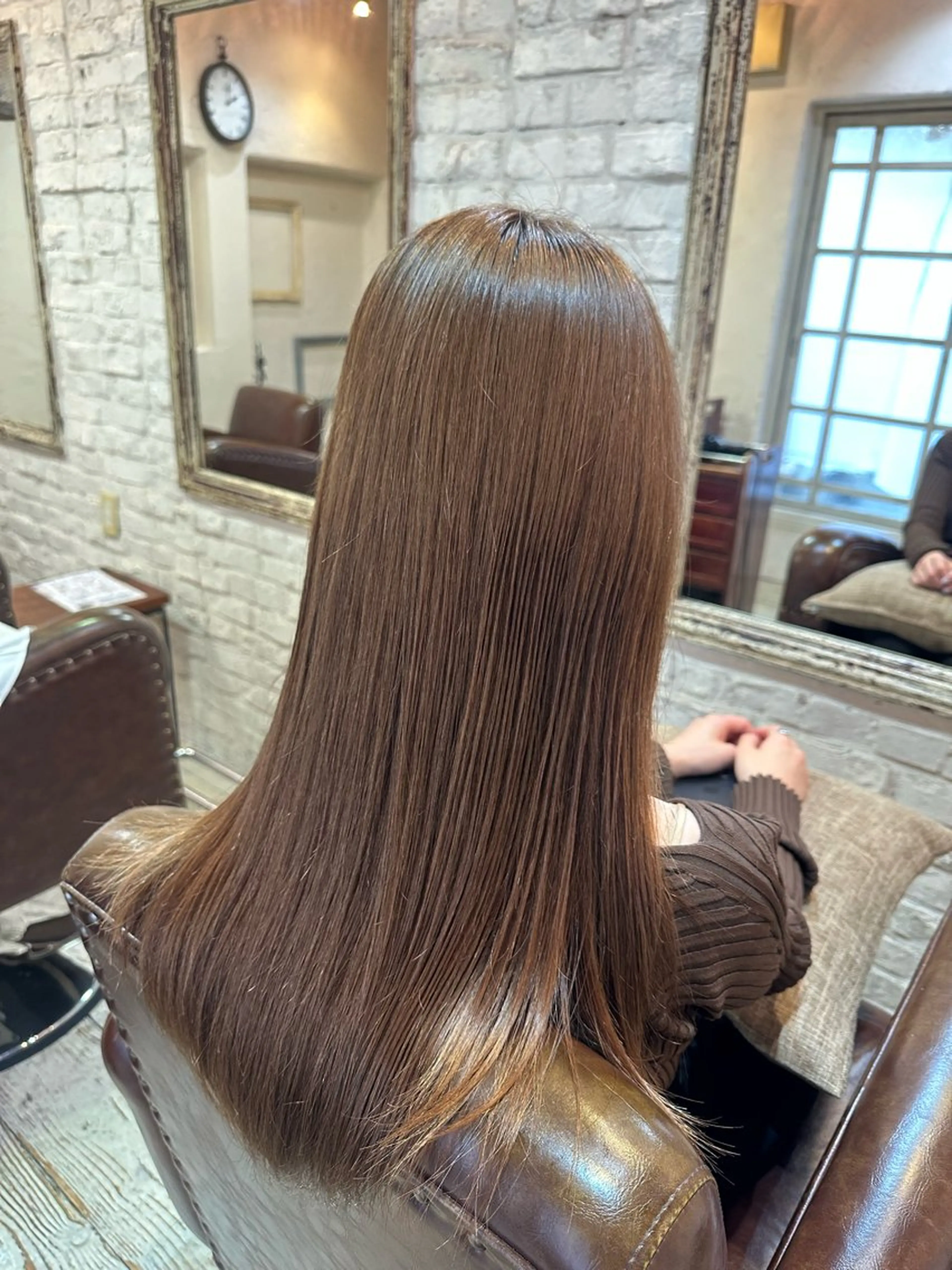 ロング カラー ヘアカラー YUU Belle 新宿のヘアスタイル