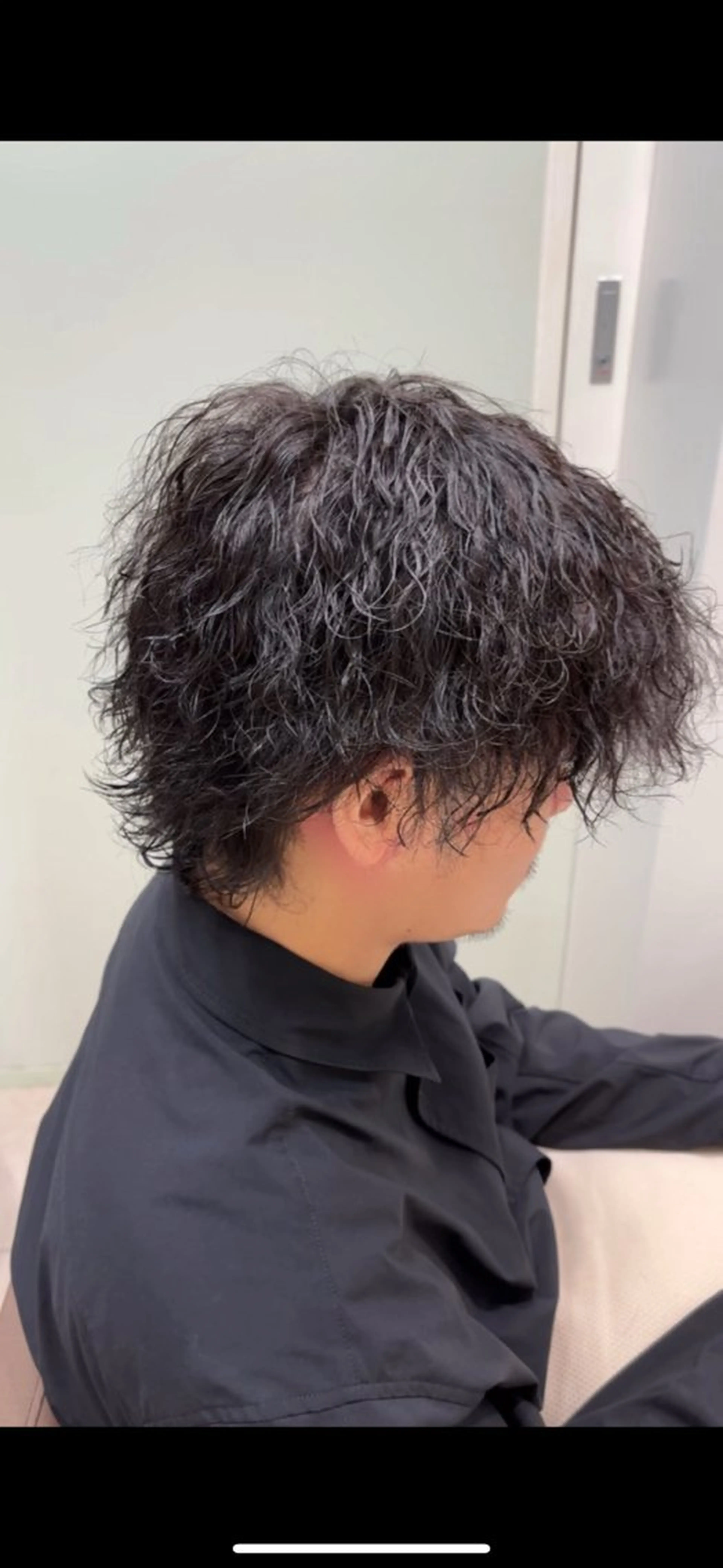 🌀メンズパーマ🌀 ＋ カット ＋ ミニアロマスパ付の写真