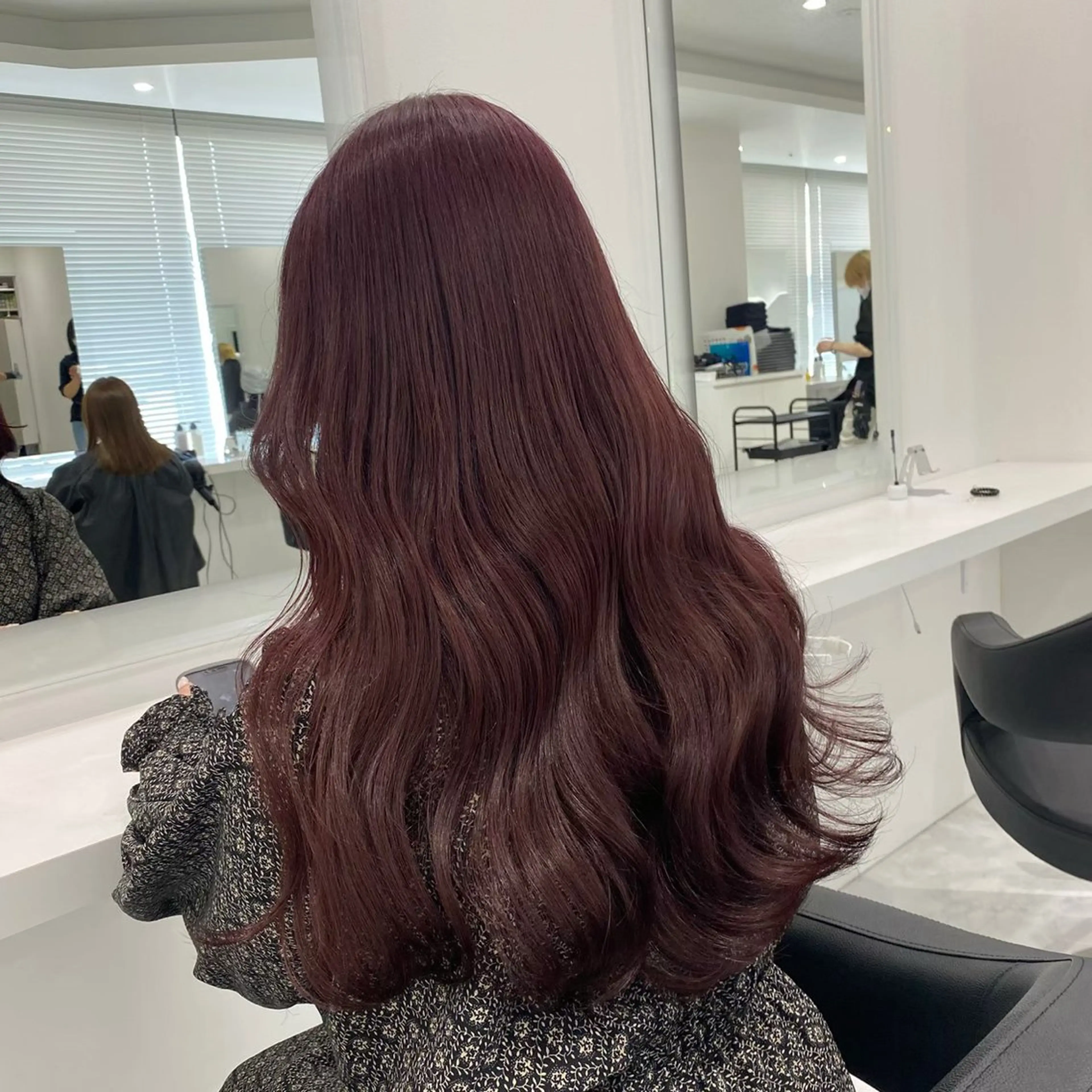 ロング カラー ヘアアレンジ 🫧原宿艶ワンカラー /ダブルカラー🫧のヘアスタイル