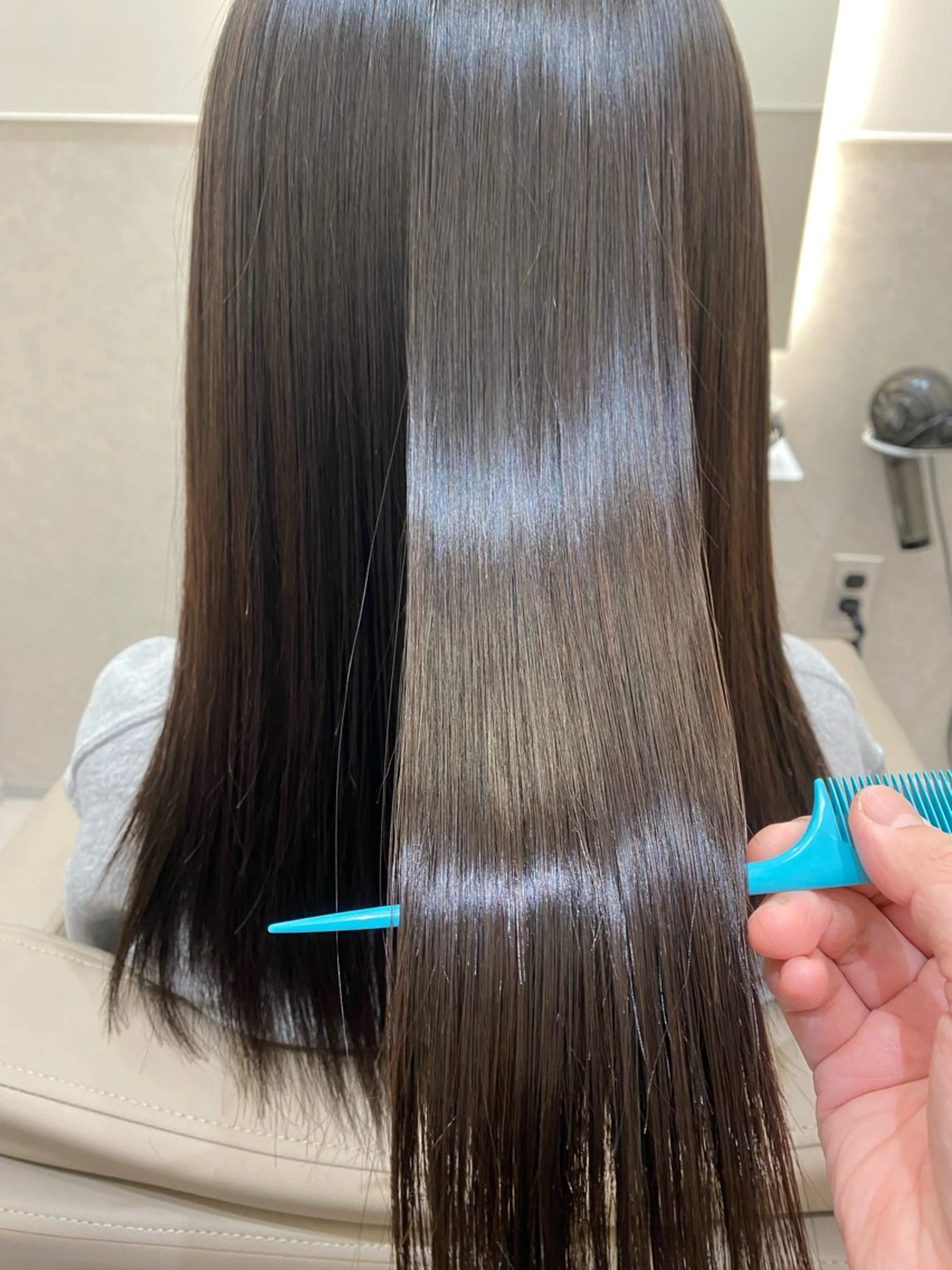 セミロング 髪質改善 トリートメント 艶髪🌟髪質改善✨ Zinaヤマダ チサのヘアスタイル