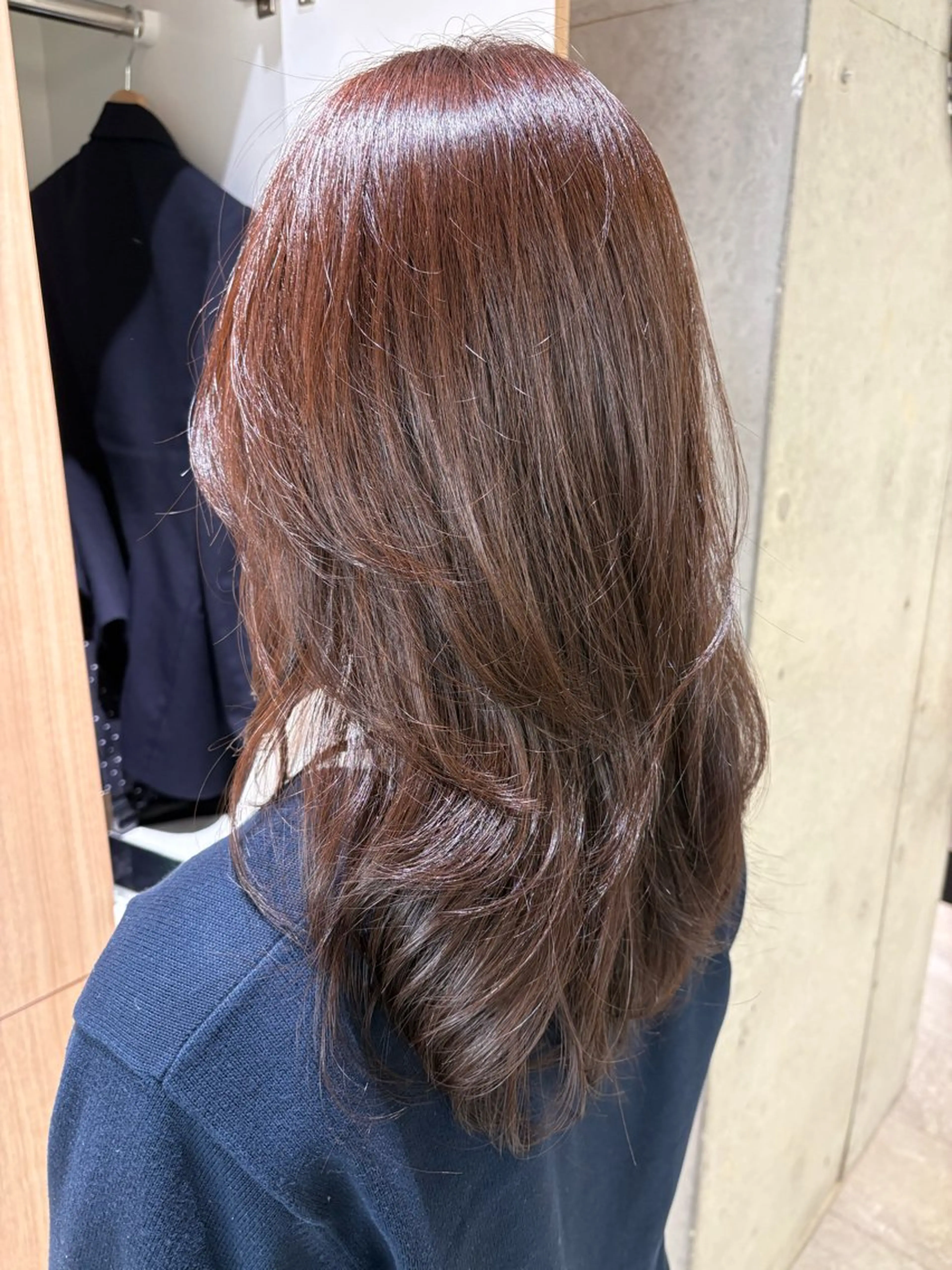 ミディアム カット ヘアカラー トリートメント Toiro 横浜所属・🎀レイヤー/パーマ カラー/ai🎀のヘアスタイル