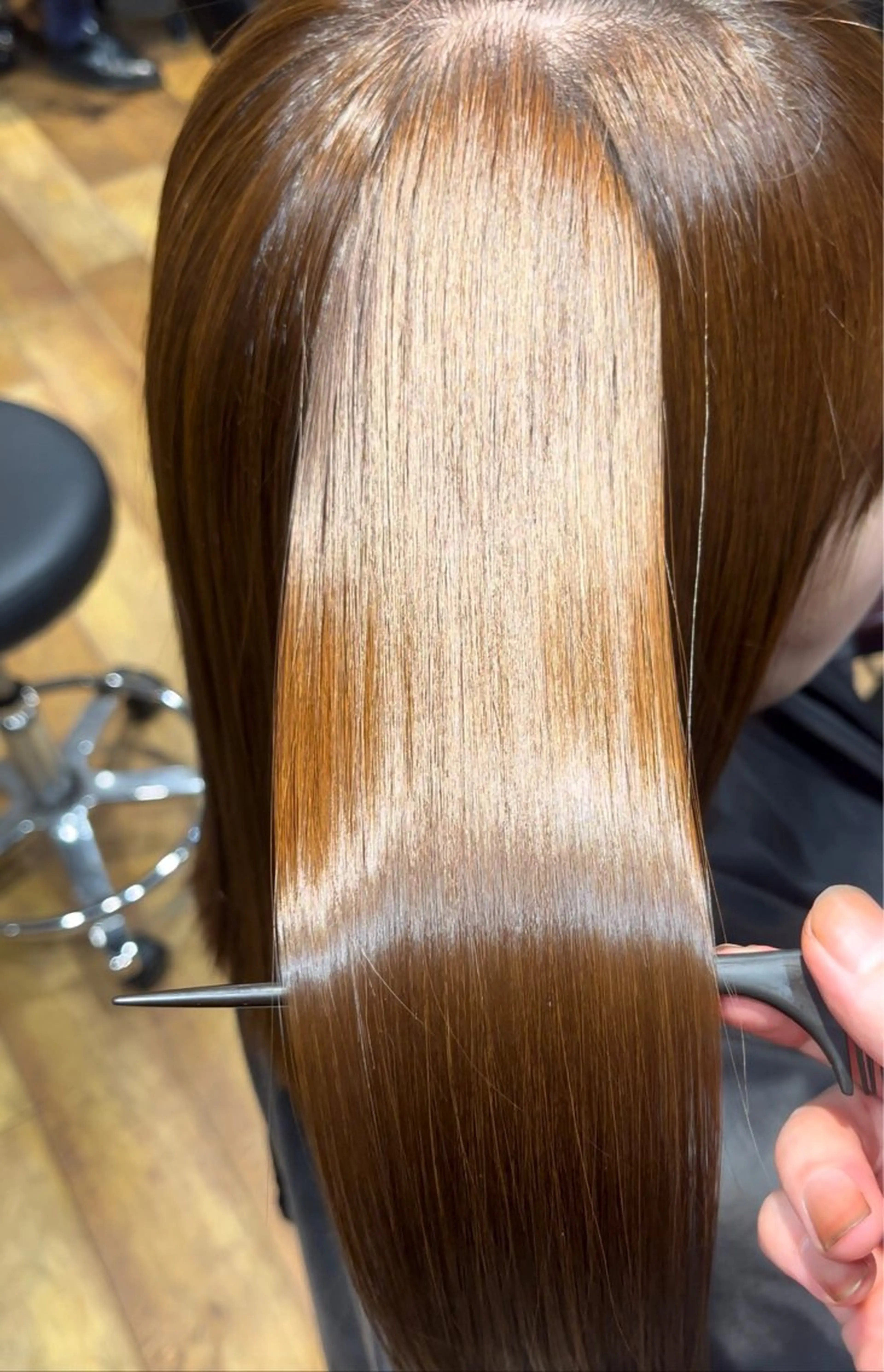 【初めての方限定クーポン】💁‍♀️✨カット+フルカラー+クオライン縮毛矯正+3stepトリートメント✨の写真