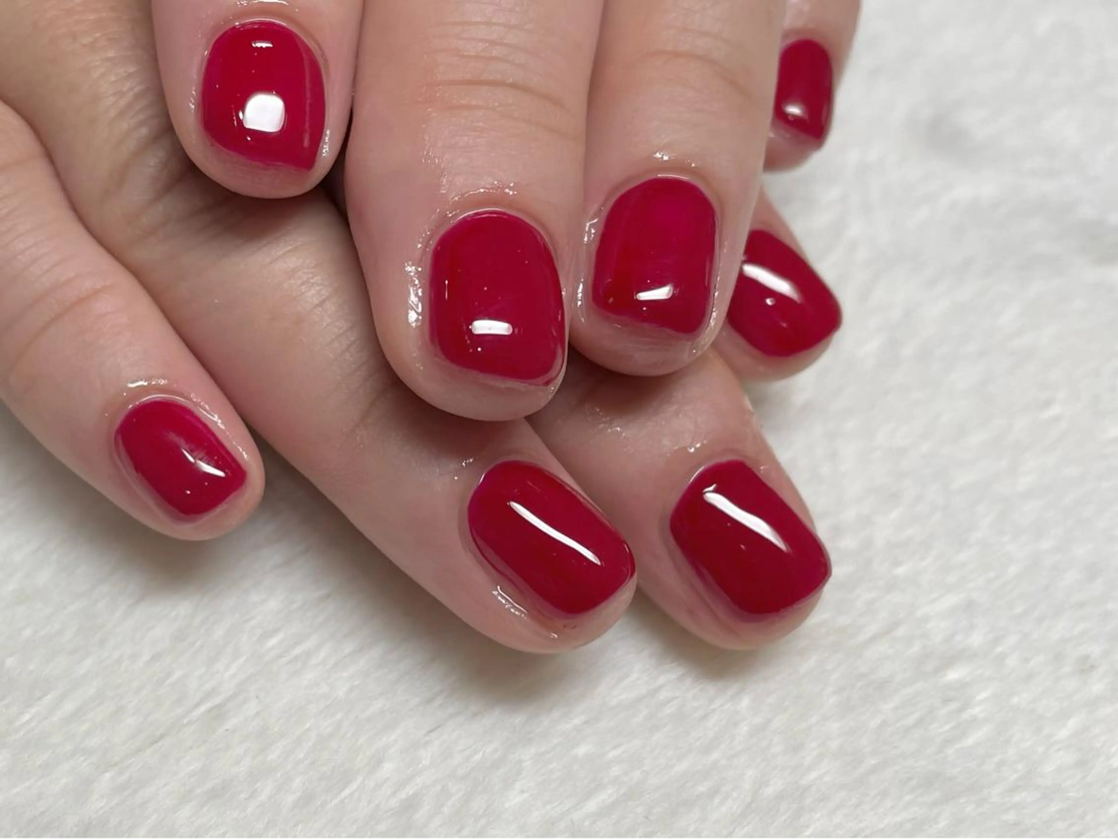 ネイル ワンカラーネイル riri nail所属・riri-nail Rie Endoのネイルデザイン