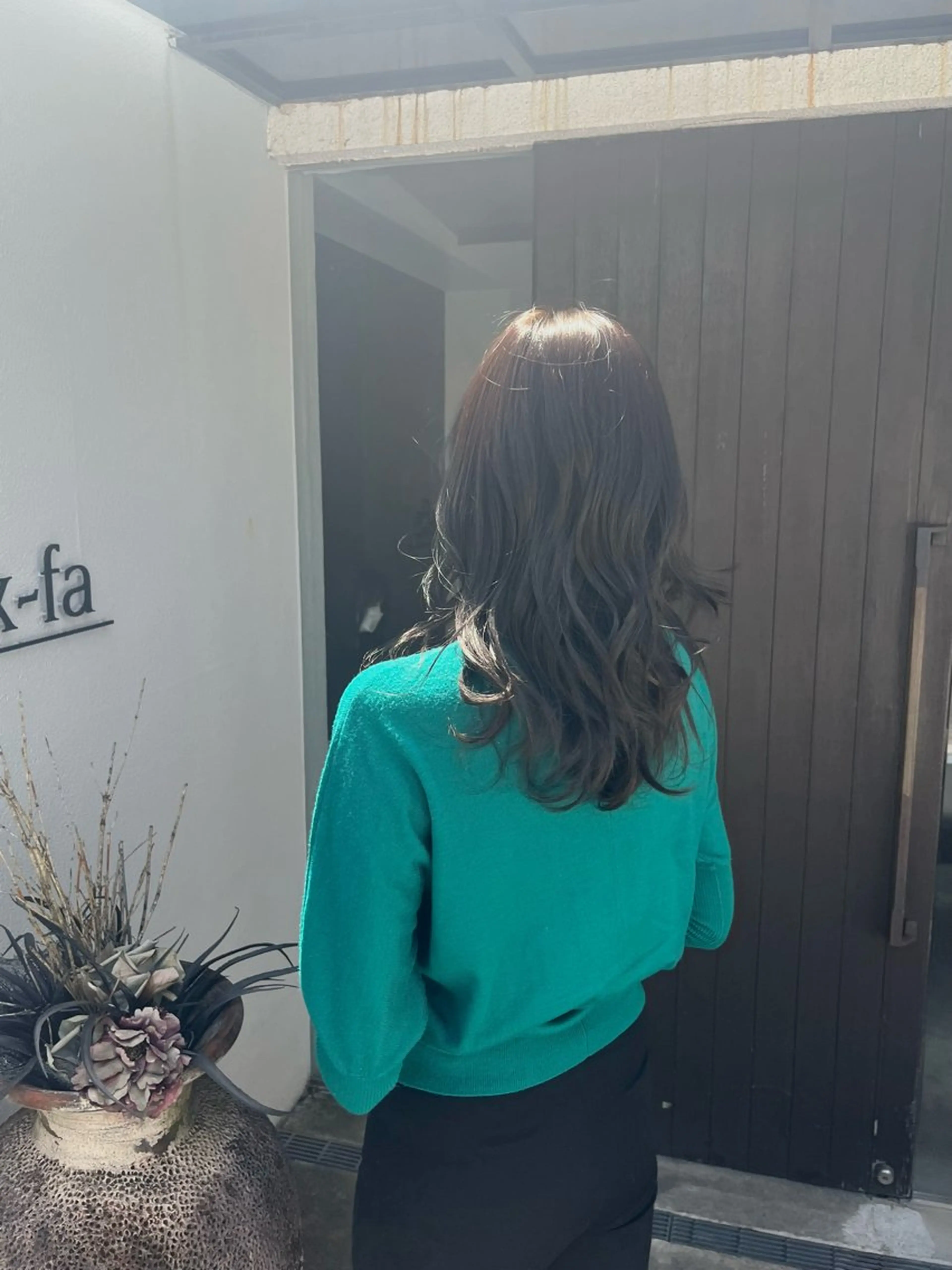 ロング 坂口 友莉香のヘアスタイル