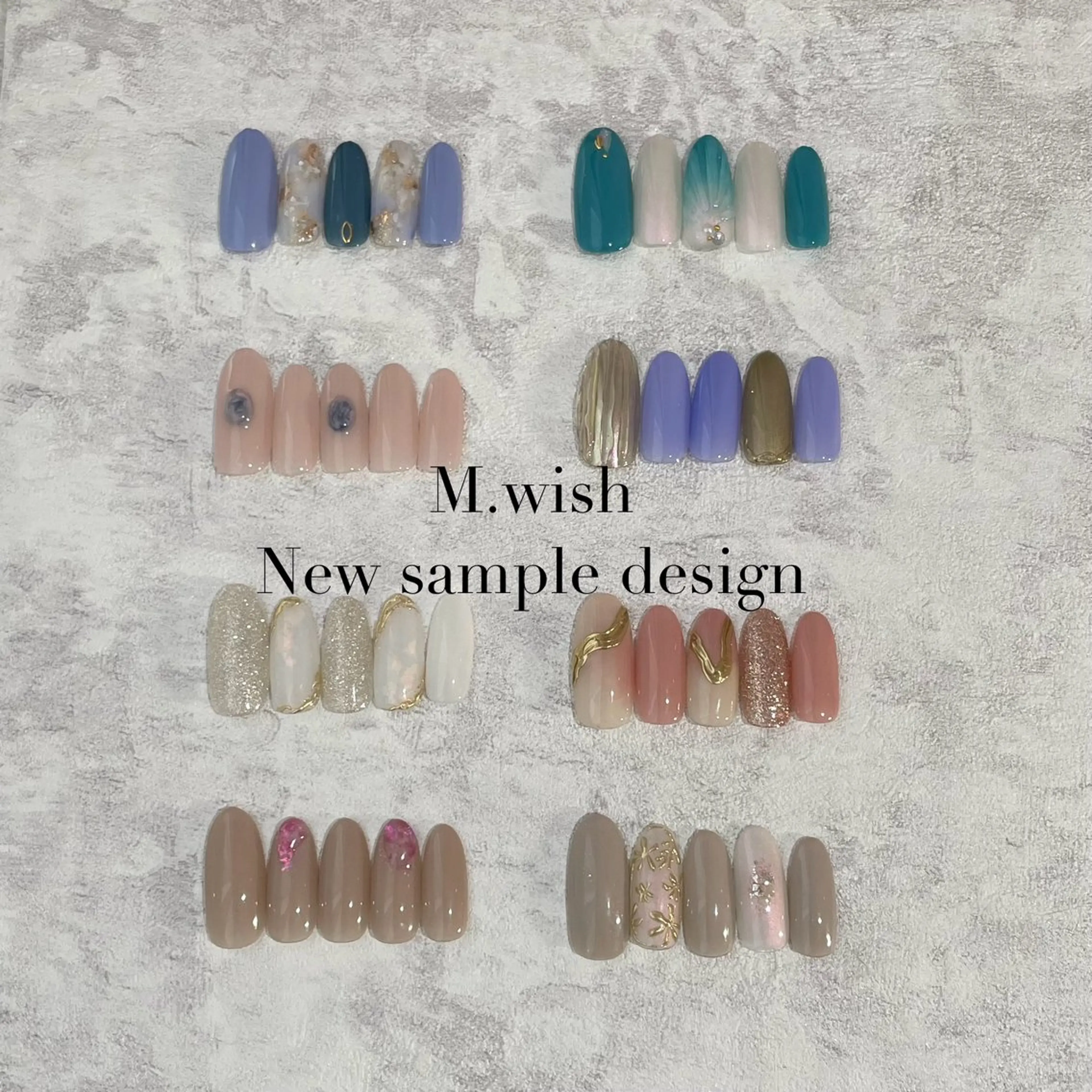ネイル ハンドネイル M.wish Yukinaのネイルデザイン