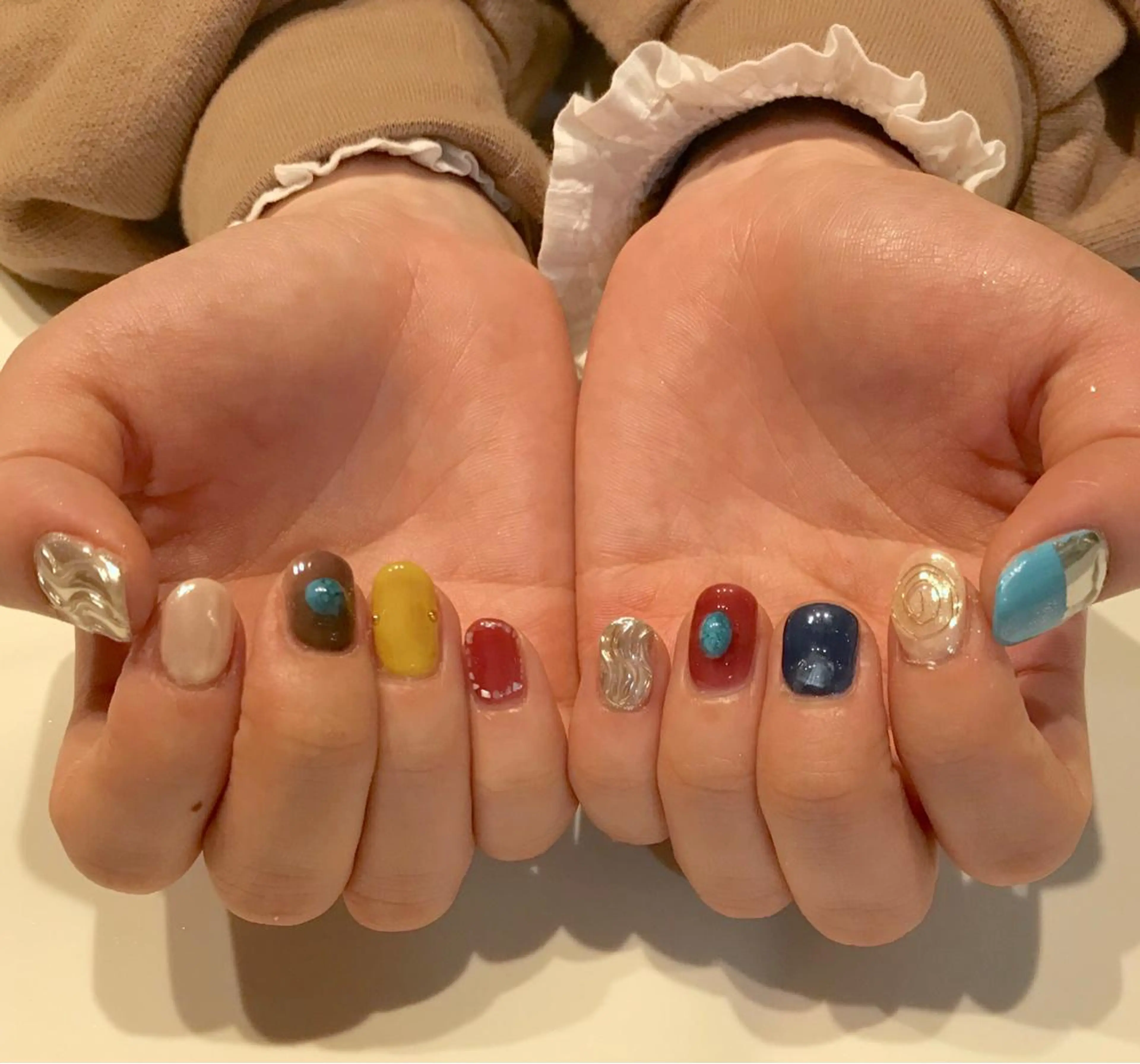 ネイル ニュアンスネイル KaHaNa nail salonのネイルデザイン