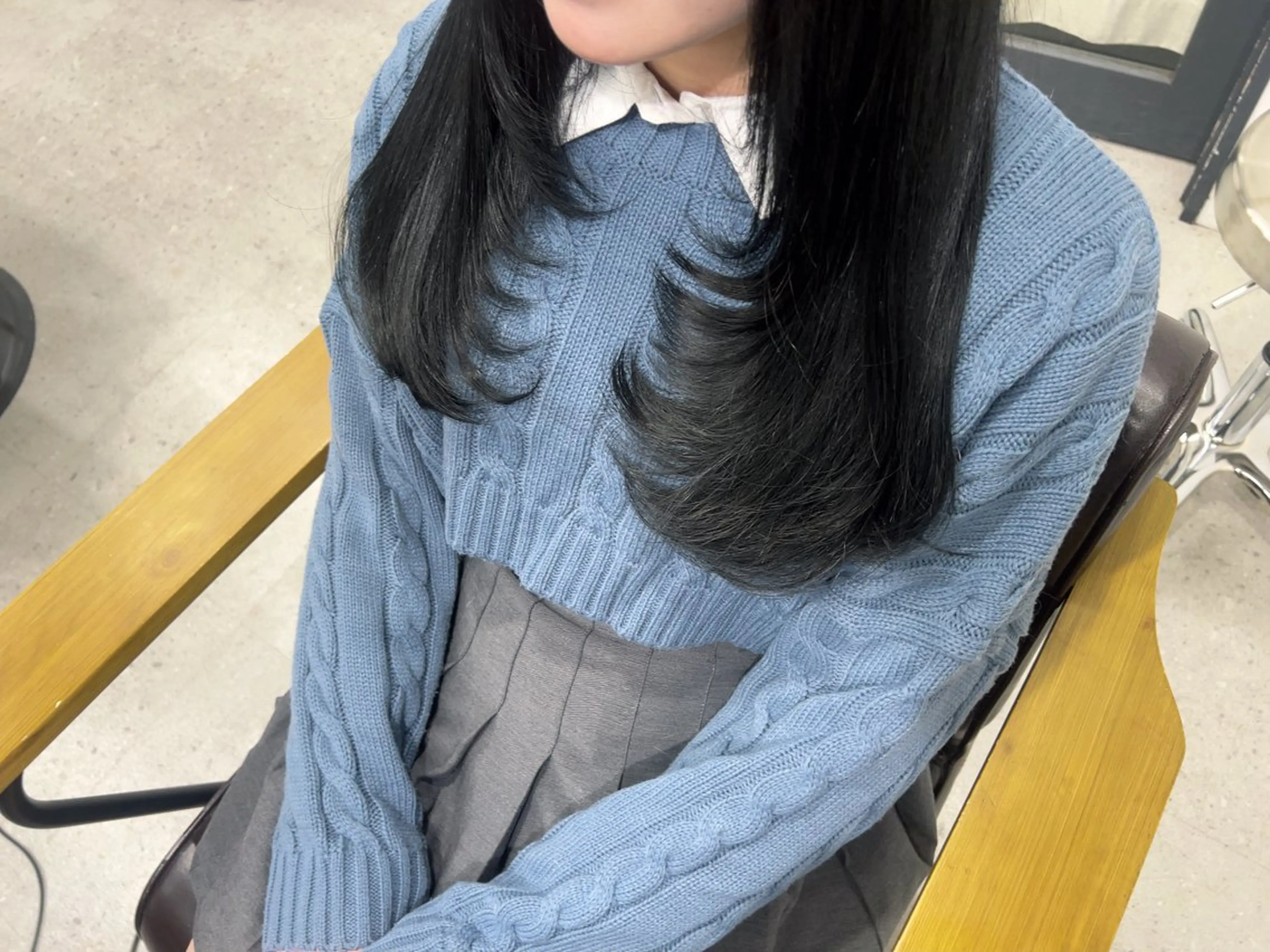 ロング レイヤーカット 高山 アミのヘアスタイル
