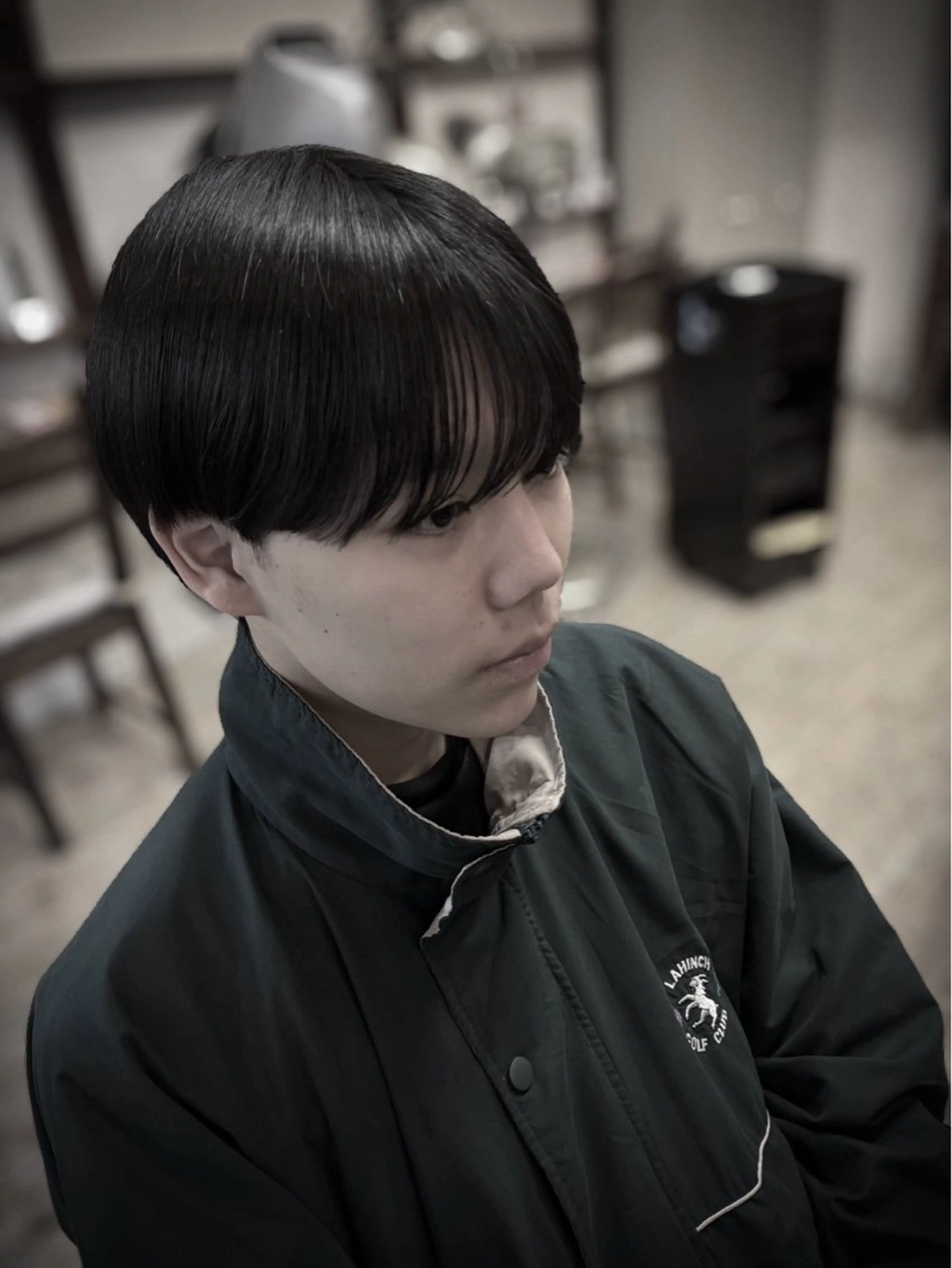 ショート メンズ カット 平野 友誠のヘアスタイル