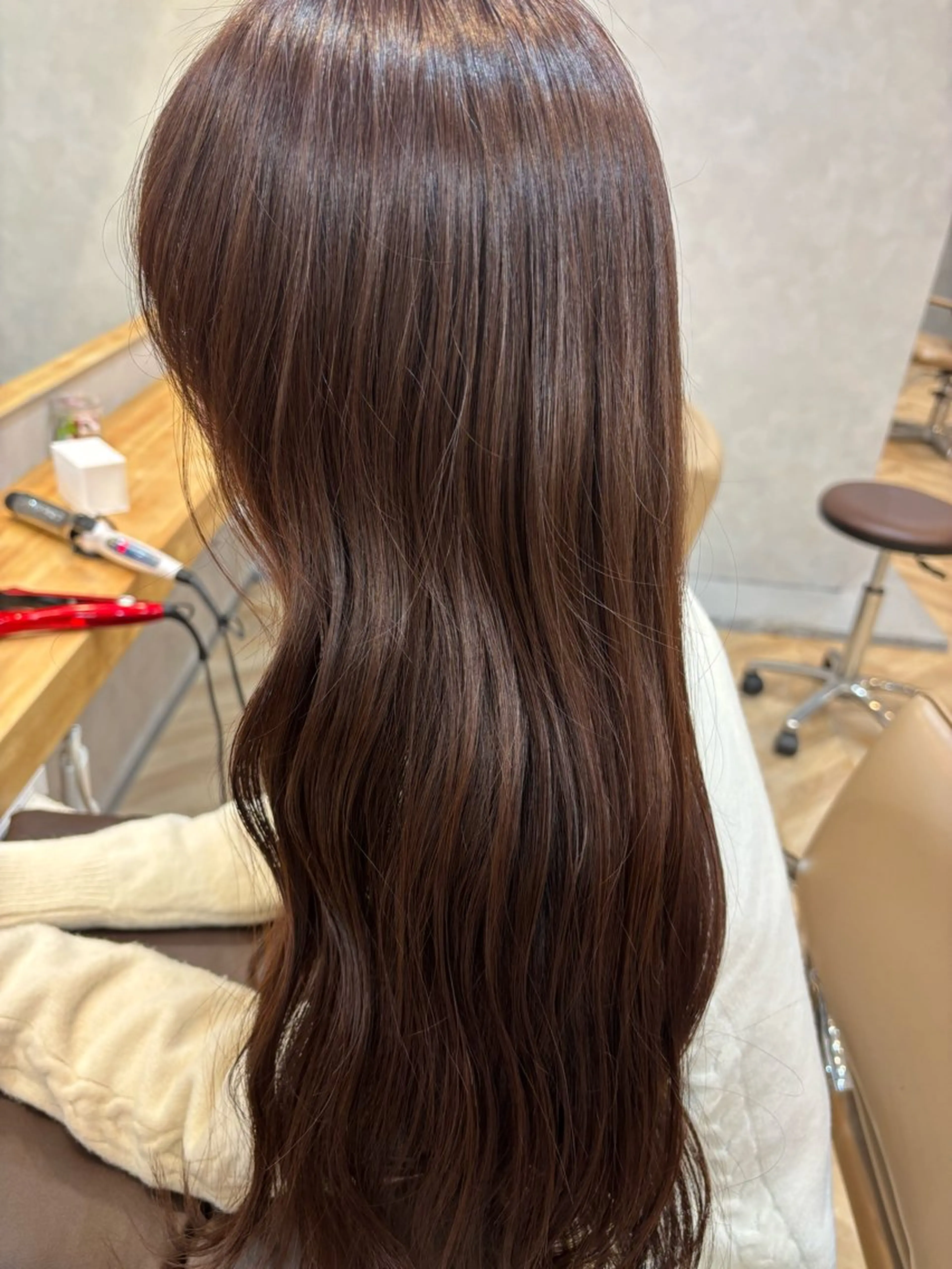 カラー Ammy所属・韓国風ヘア まなのヘアスタイル