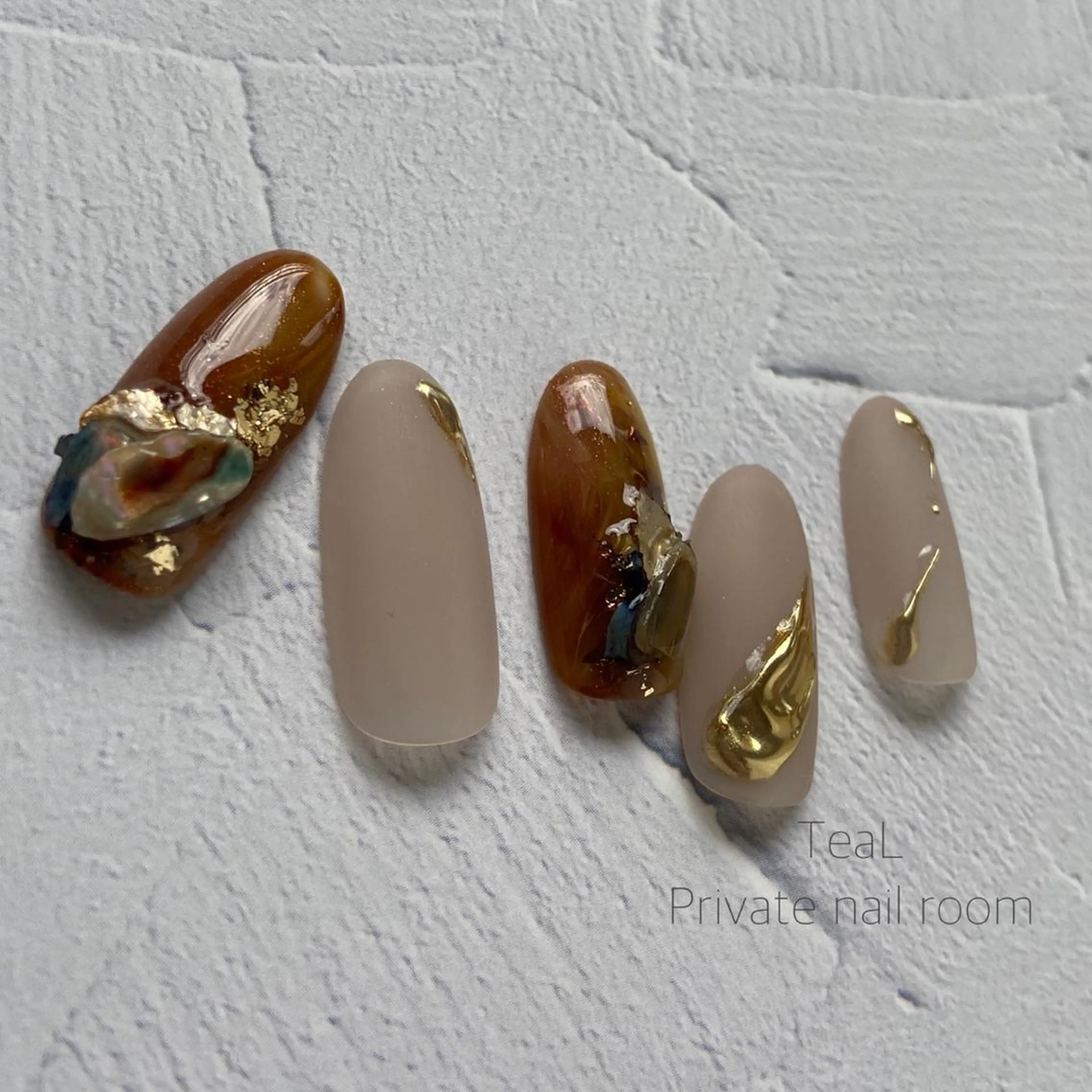 ネイル TeaL nailのネイルデザイン