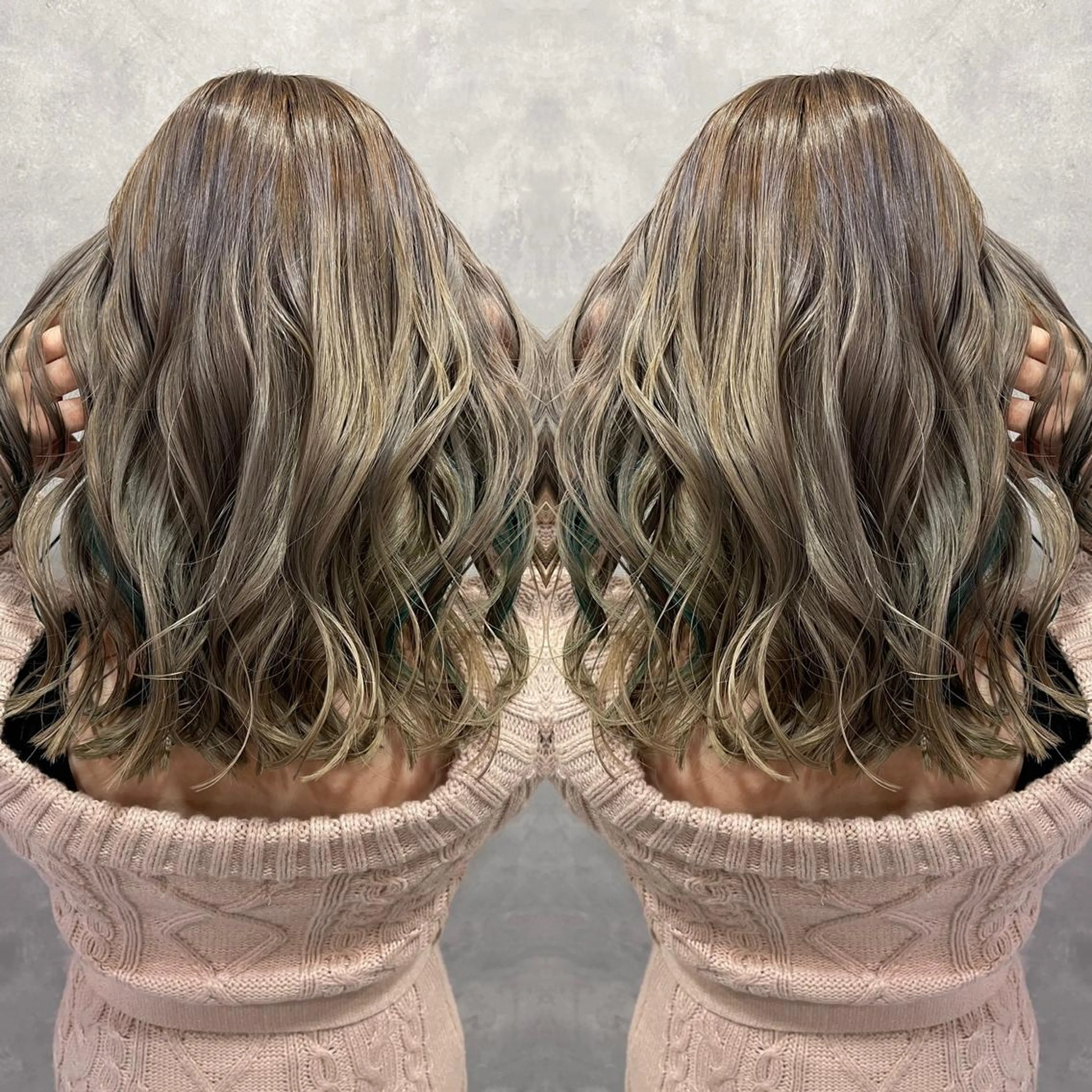 ミディアム カット ヘアカラー パーマ 縮毛矯正 トリートメント ヘッドスパ StellA所属・アートディレクター ワダヒサノリのヘアスタイル