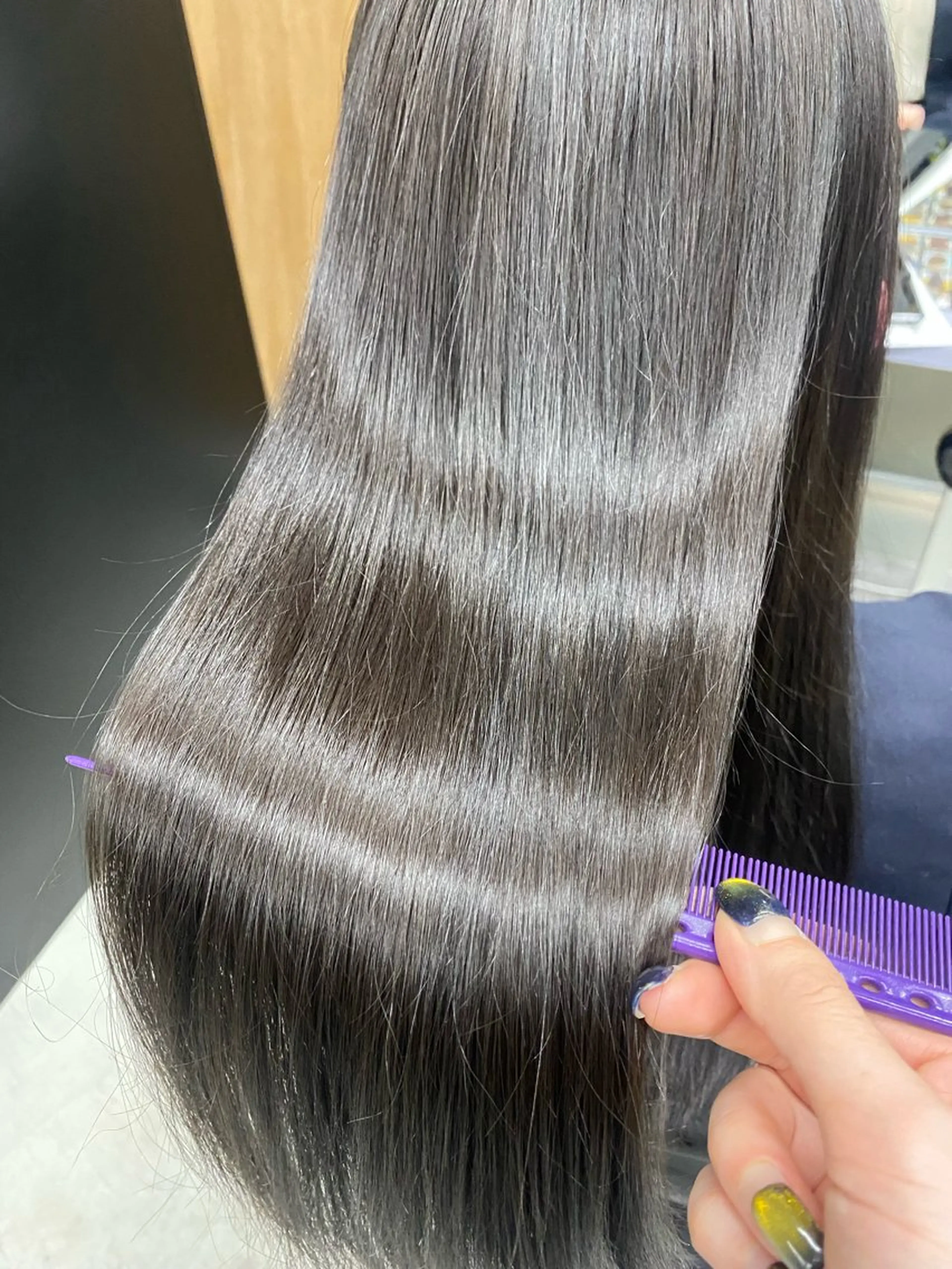 ロング カラー カット ヘアカラー トリートメント Forest. kanako🕊️のヘアスタイル