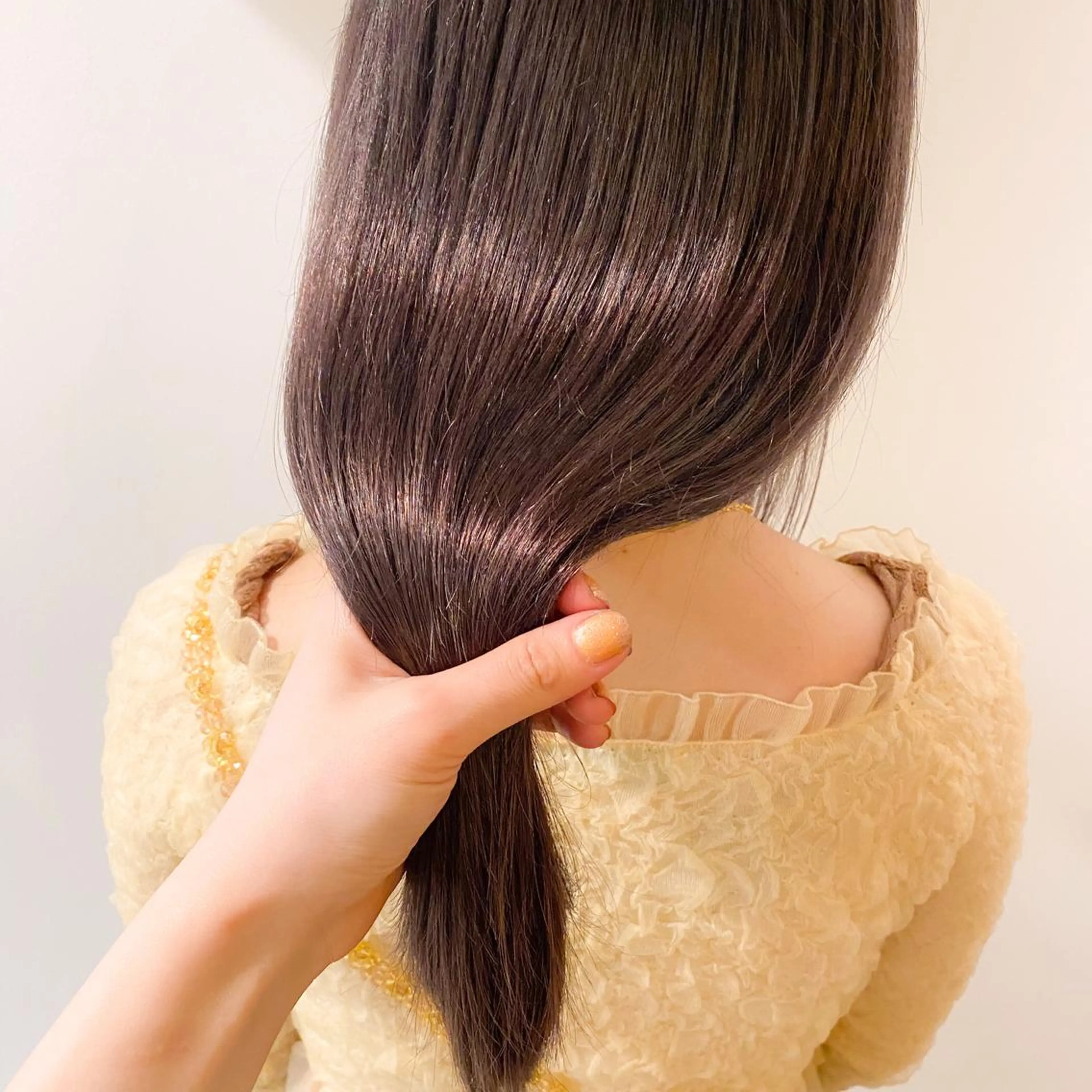 ミディアム カラー カット ヘアカラー トリートメント 中屋恵美🎨 Designカラーのヘアスタイル