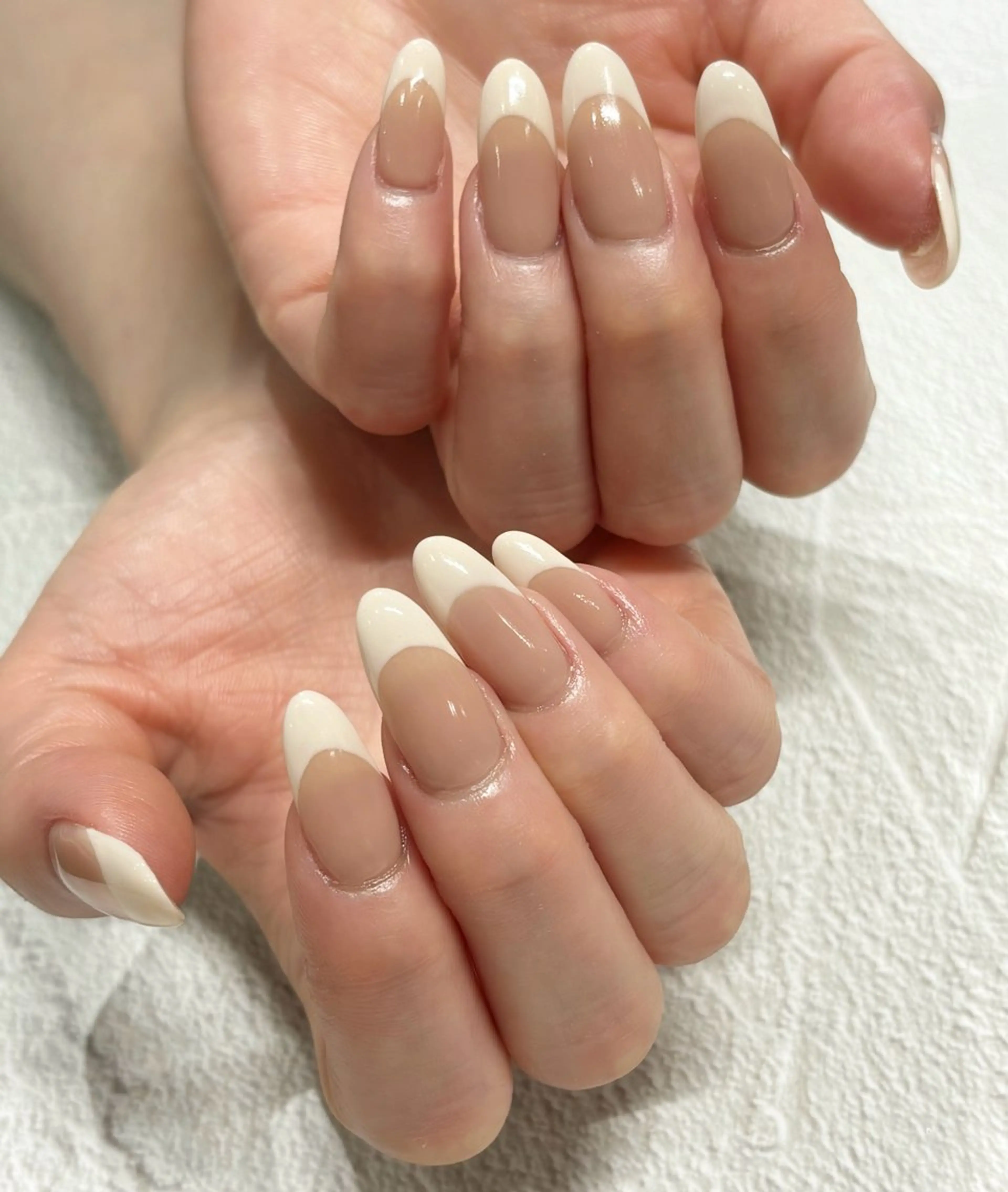 ネイル 長さ出し Glück ...所属・Glück... chikakoのネイルデザイン