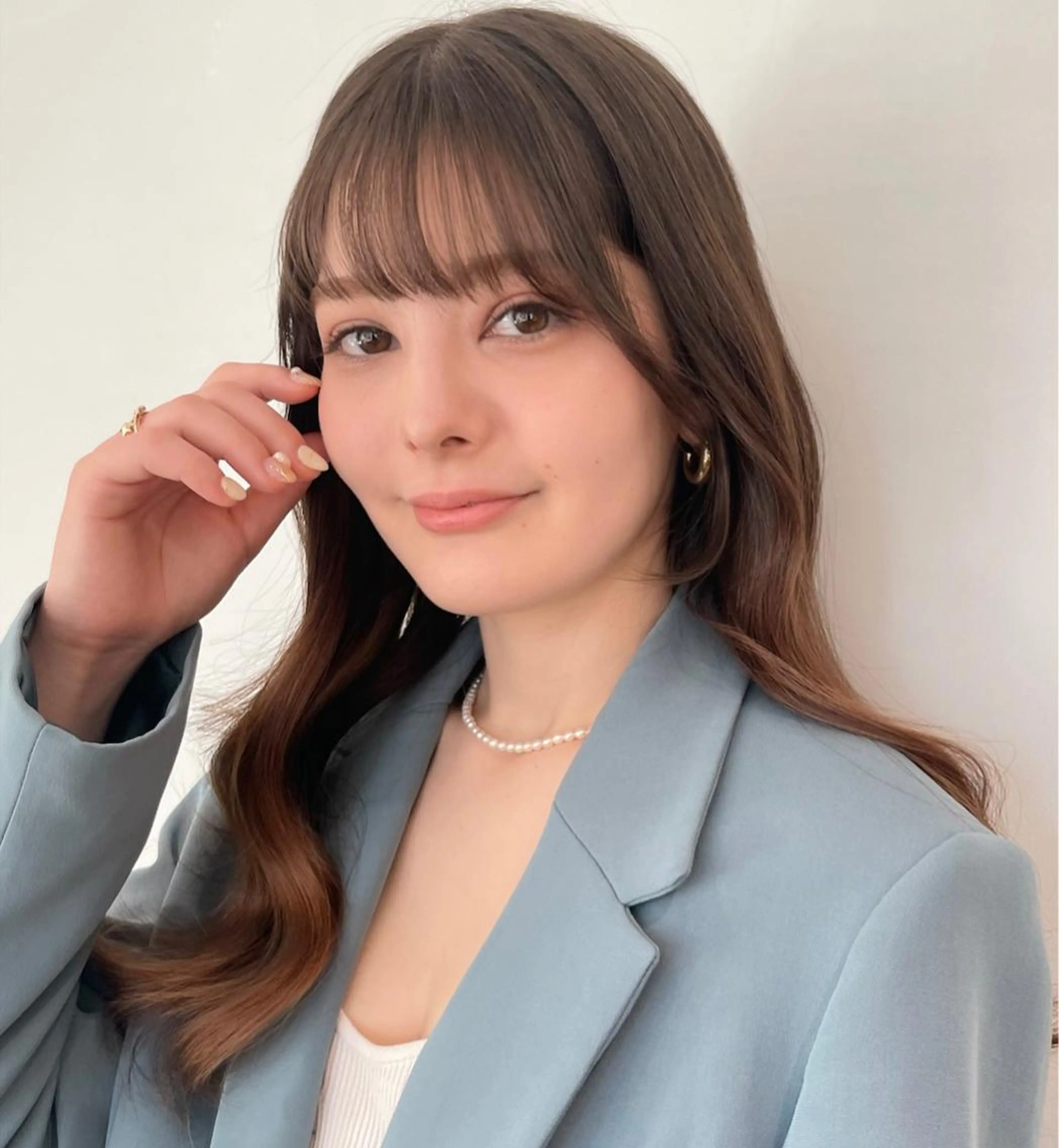 カラー ien.所属・♡ 柔らかヘア 貝塚優花 ♡のヘアスタイル