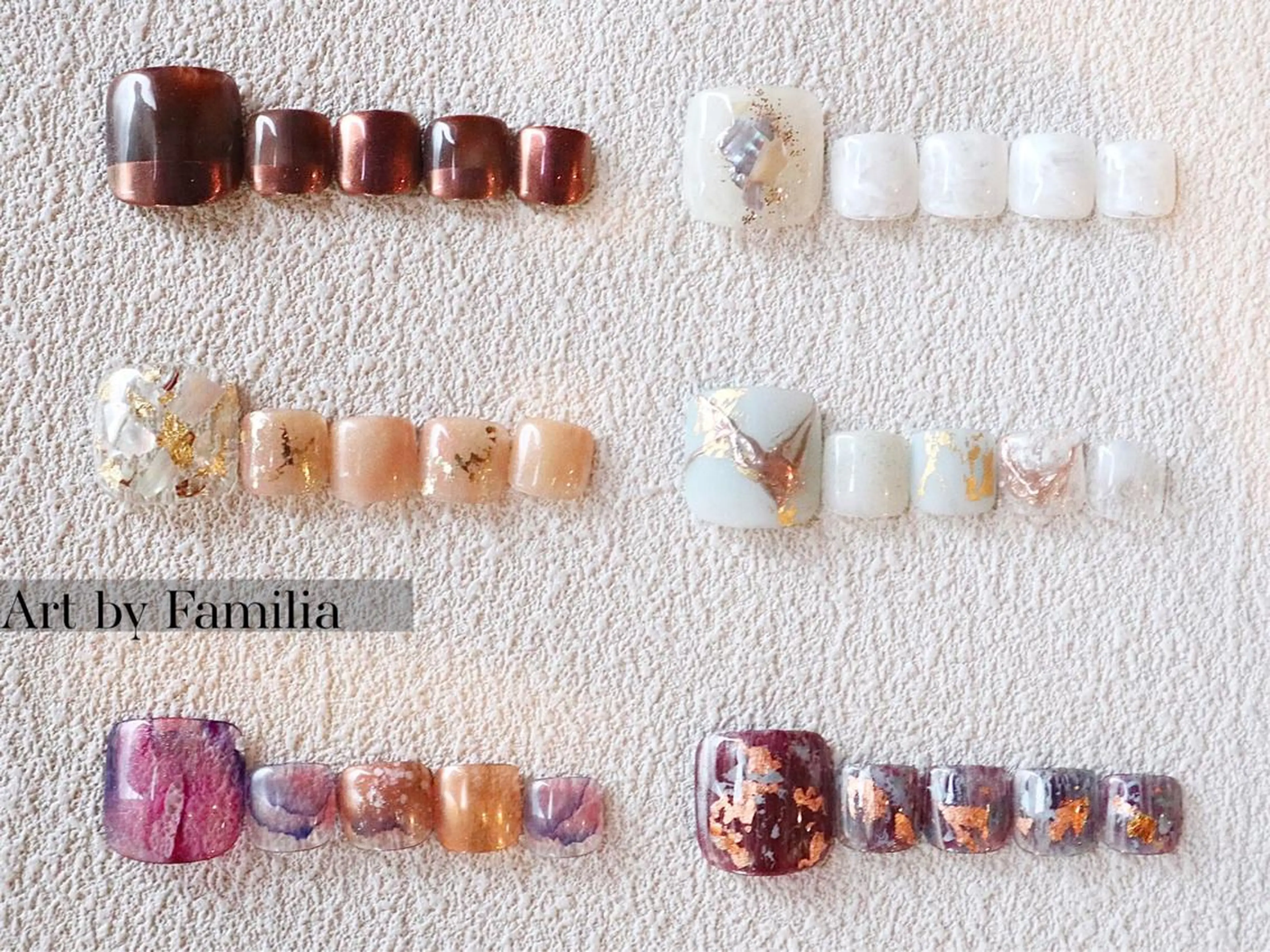 ネイル フットネイル 小河 仁美のネイルデザイン