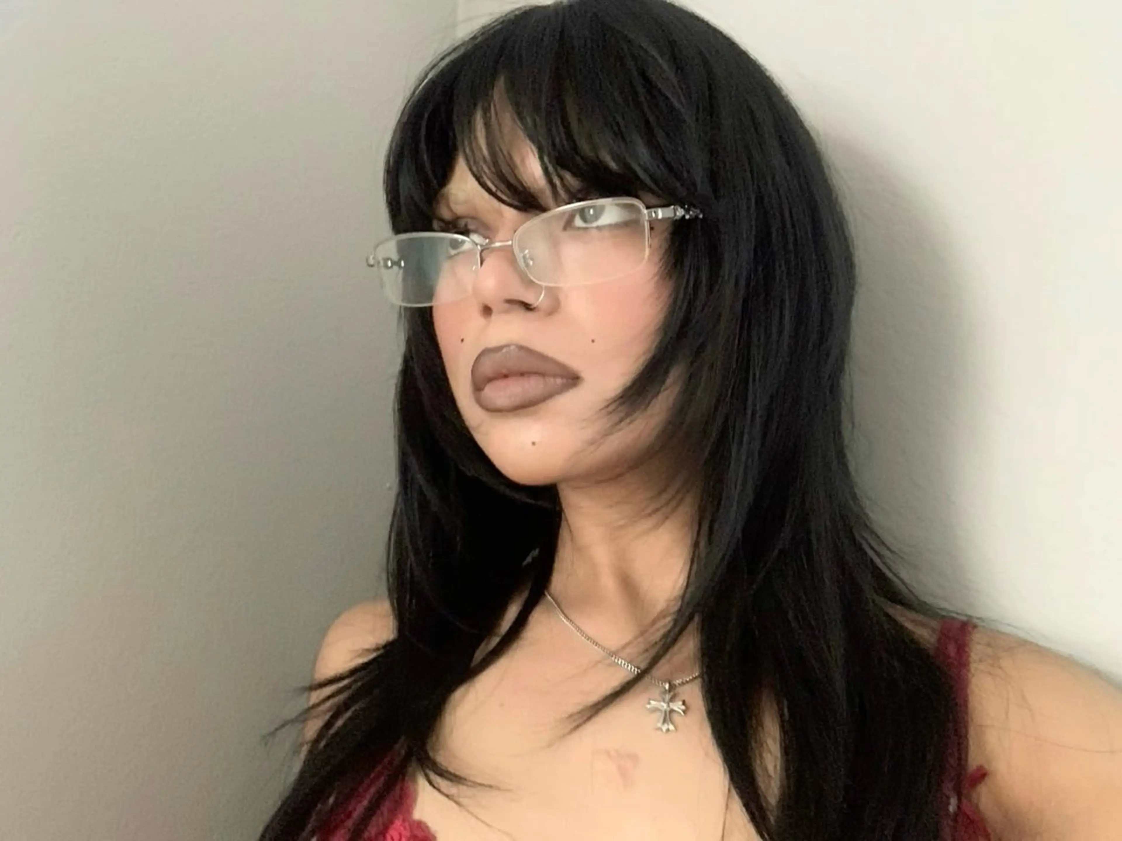 ロング レイヤーカット/ パーマ/表参道のヘアスタイル