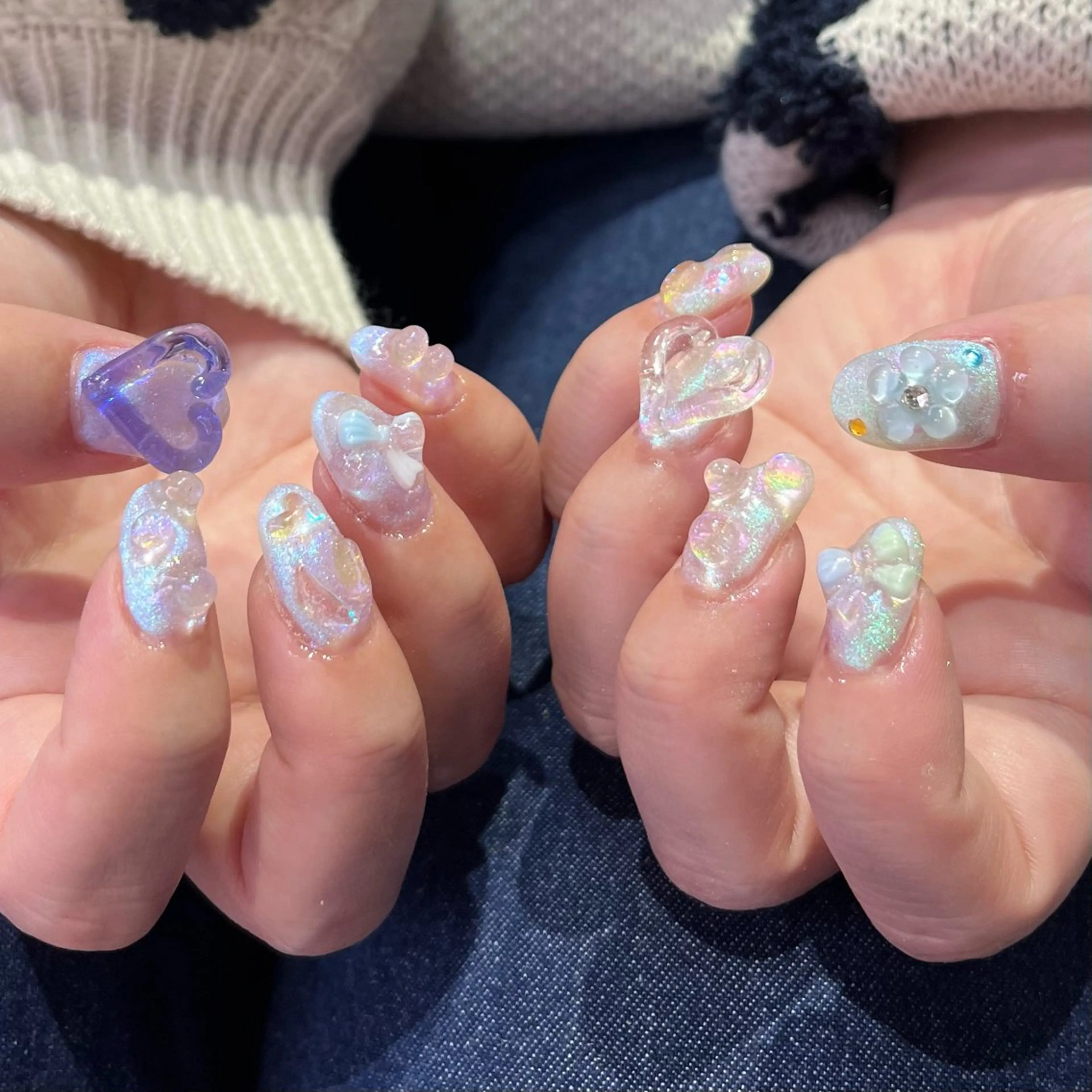 ネイル ハンドネイル フットネイル 小川 柚香のネイルデザイン