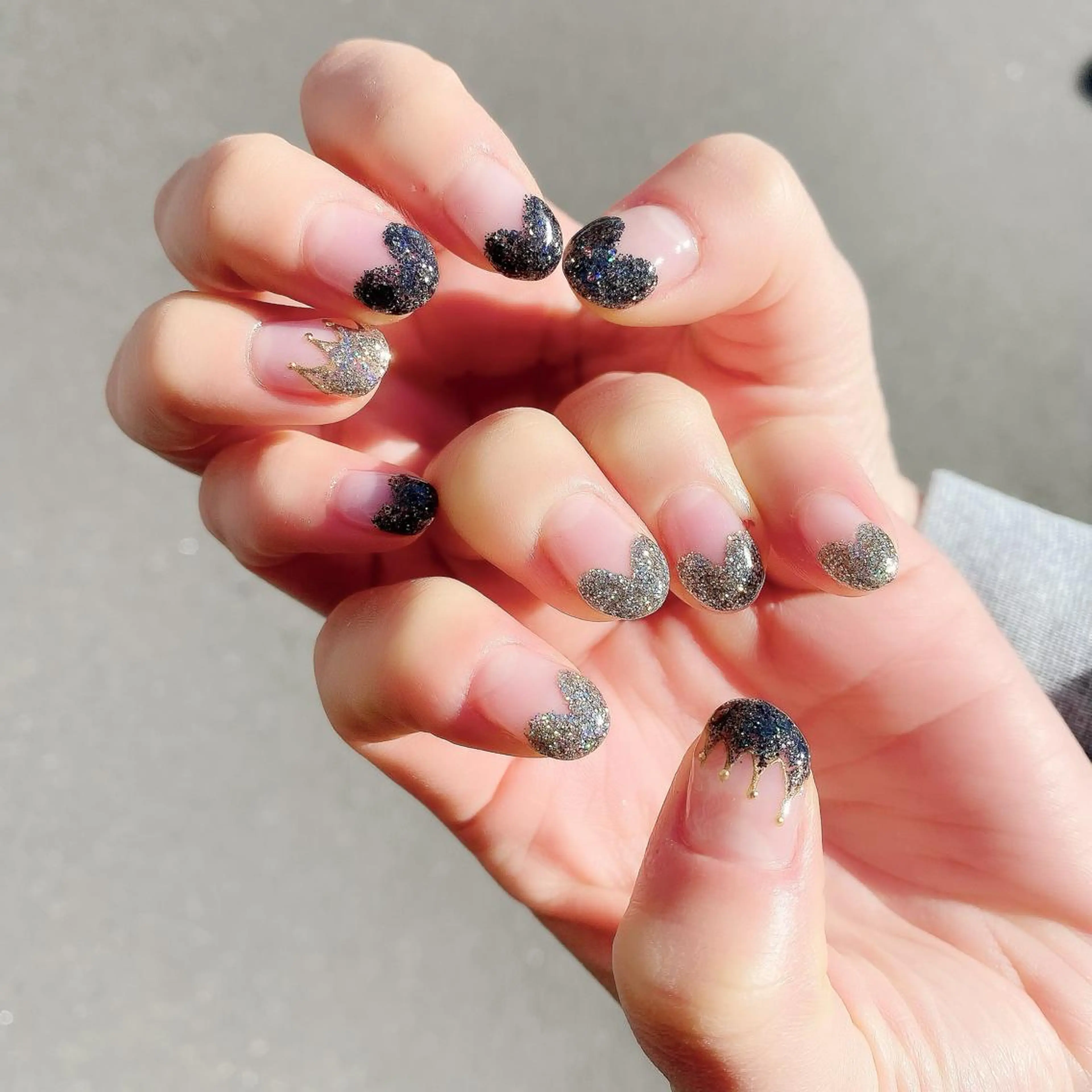 ミディアム カラー パーマ ヘアアレンジ メンズ キッズ ネイル マツエク・マツパ ハンドネイル Salon Ｋのネイルデザイン