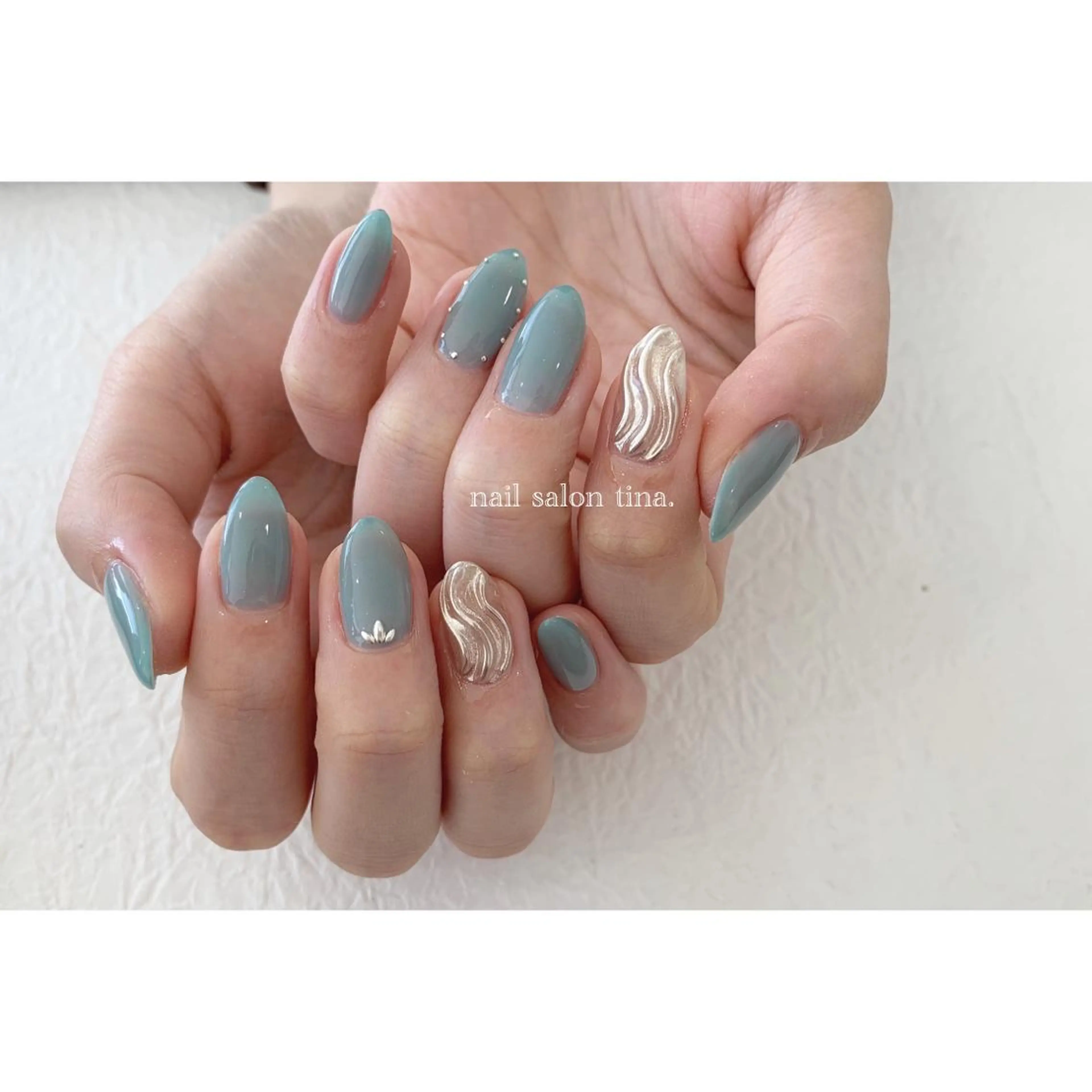 ネイル nail salon tina.所属・中山 はづきのネイルデザイン