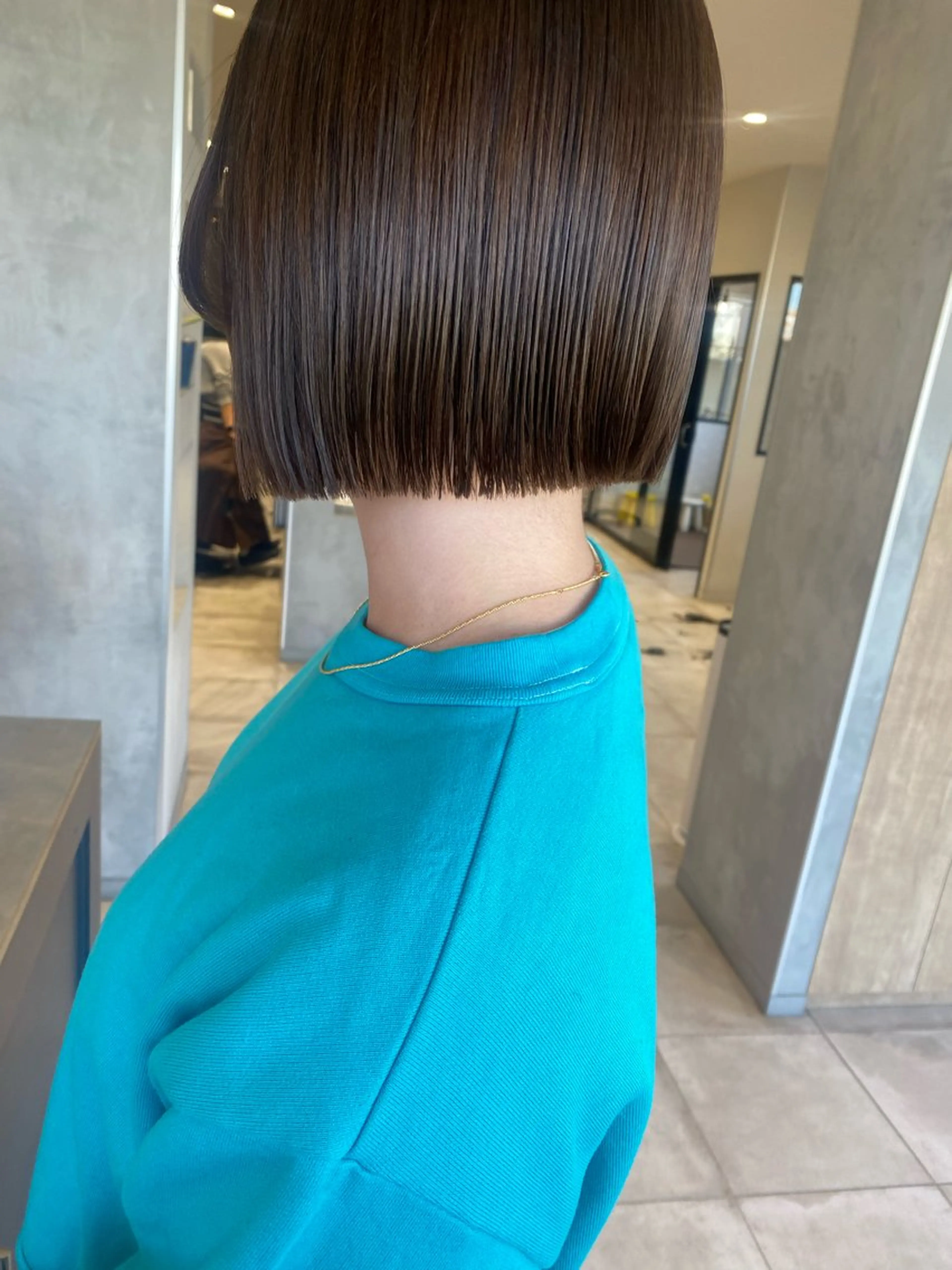 ショート カラー 久保田 茜のヘアスタイル