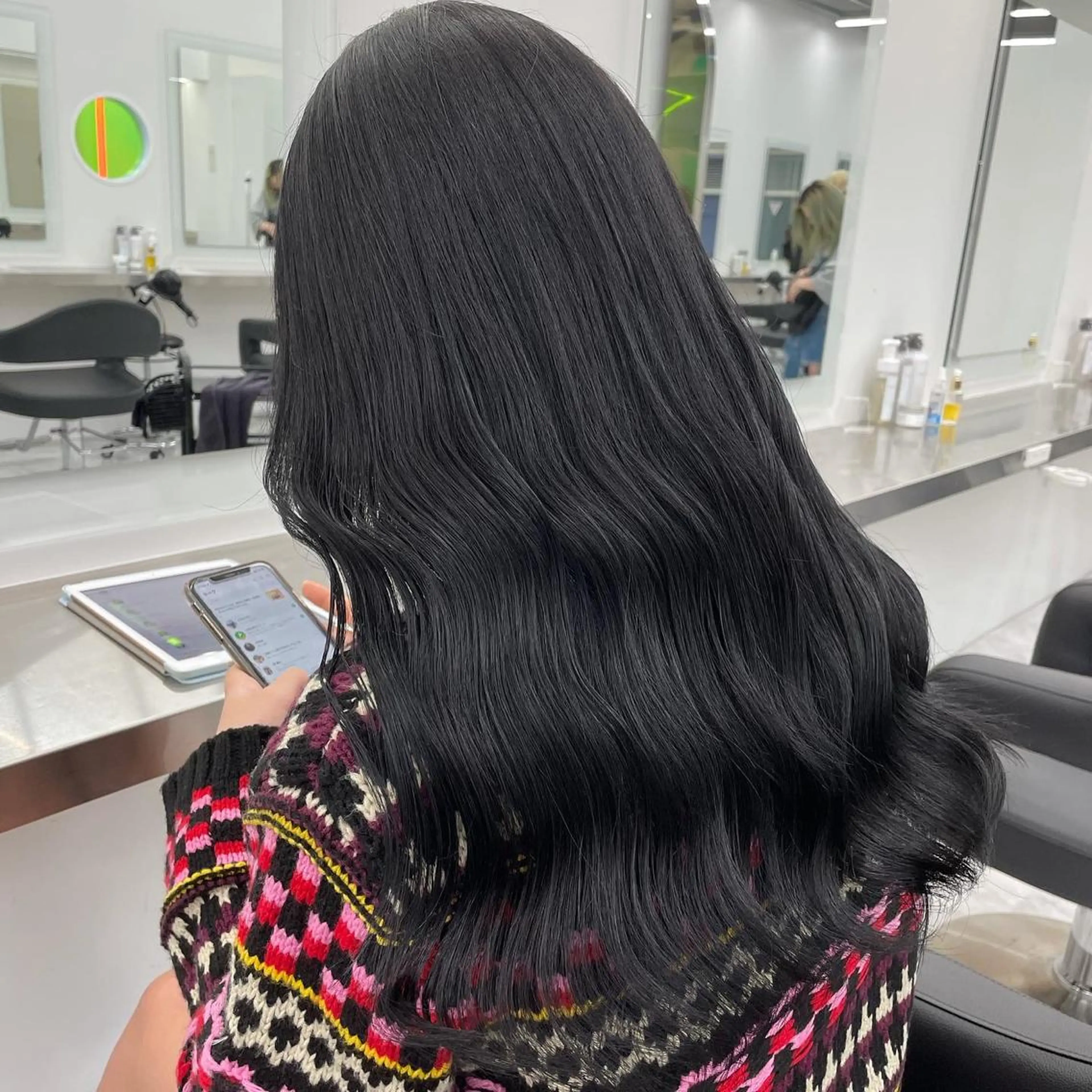 ロング カラー ヘアアレンジ salowin新宿East3階所属・艶美髪/髪質改善 /縮毛矯正/木元渓太のヘアスタイル