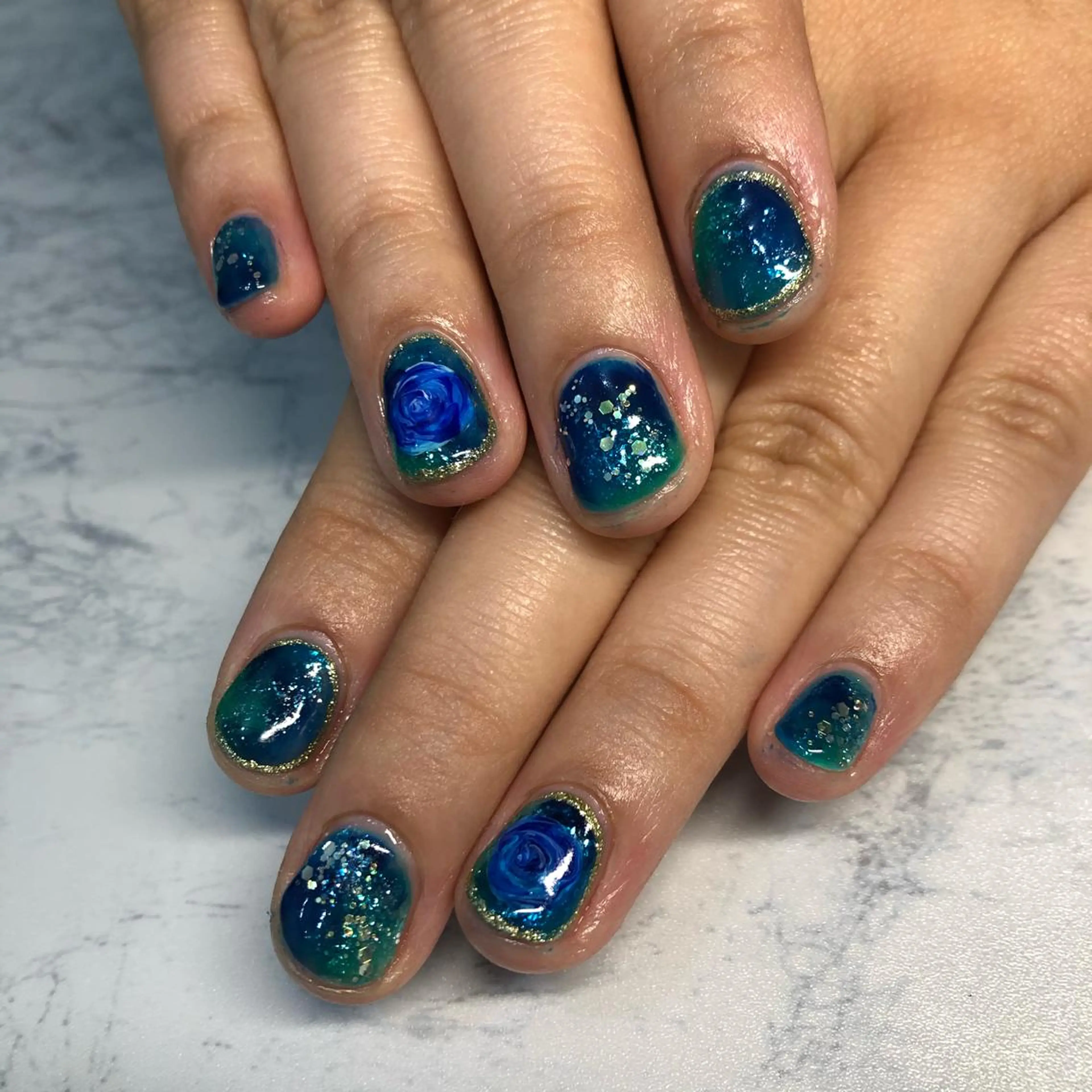 ネイル アートネイル recette-ルセット-(美容室H.A.Co内)所属・OISHI .Aのネイルデザイン