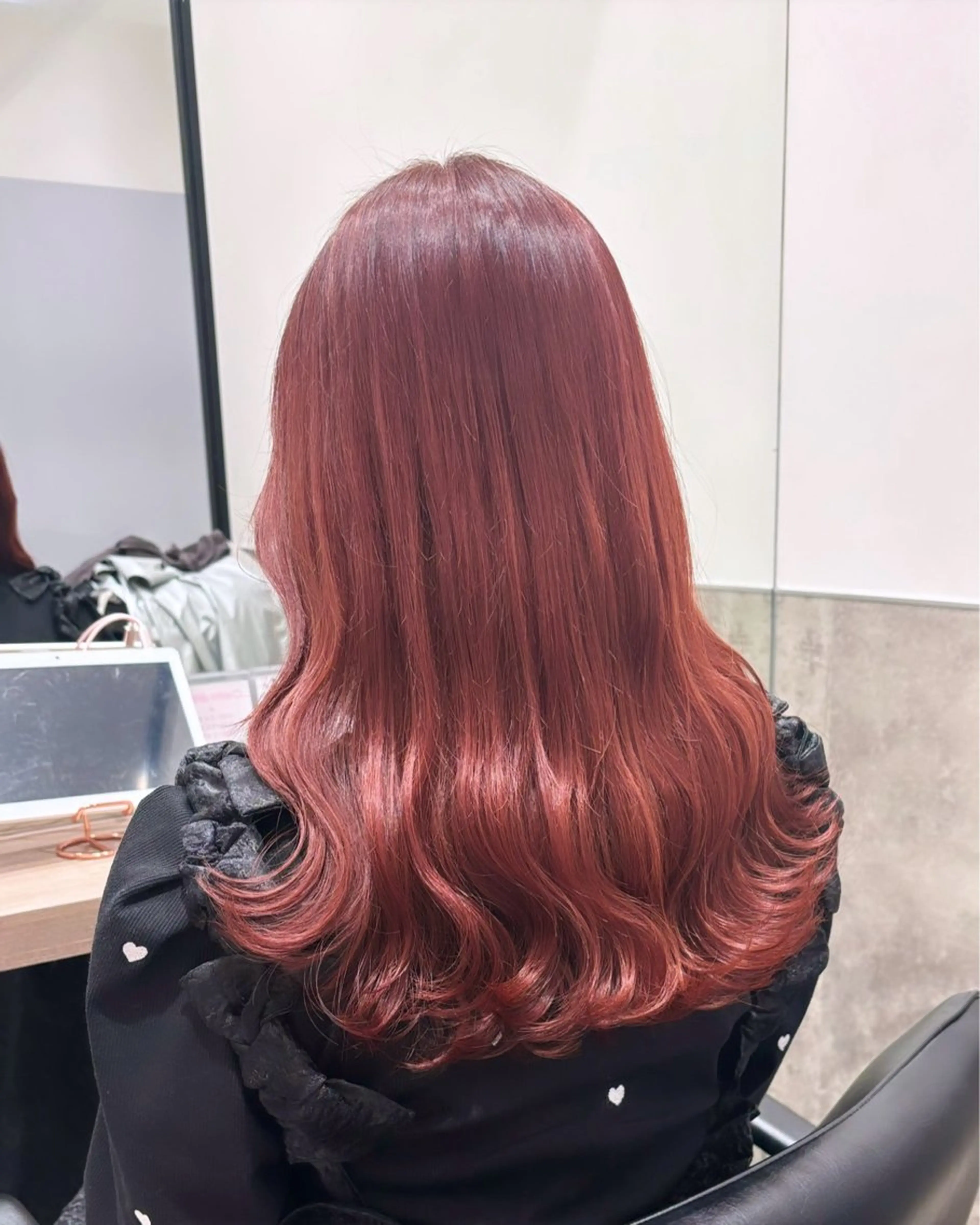 ロング カラー カット ヘアカラー トリートメント 💗ガーリーヘア🎀 saki💗のヘアスタイル