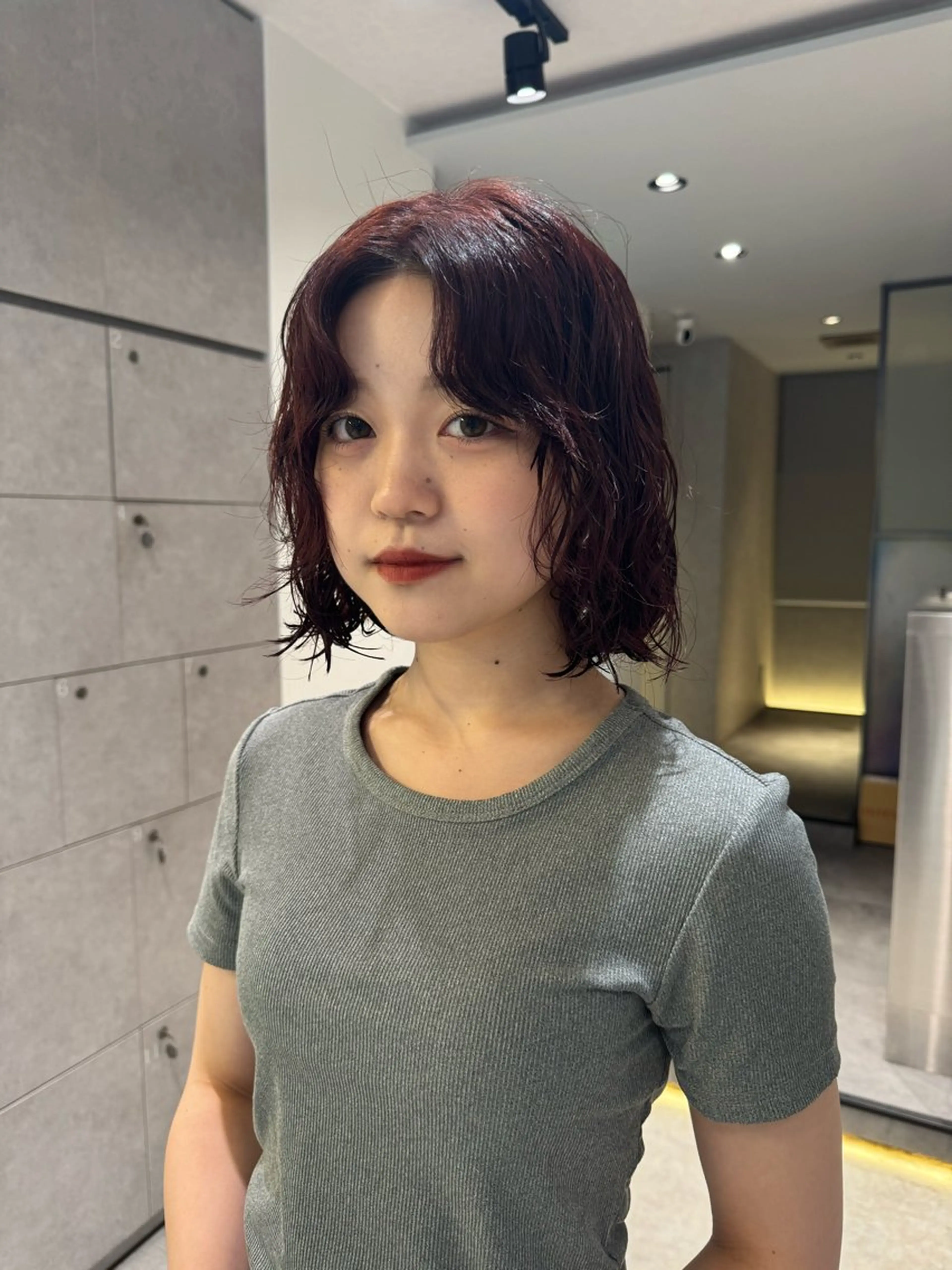 ショート カラー パーマ Qin shaire salon 原宿所属・🌿パーマ/ボブ/ レイヤー/Mikiのヘアスタイル