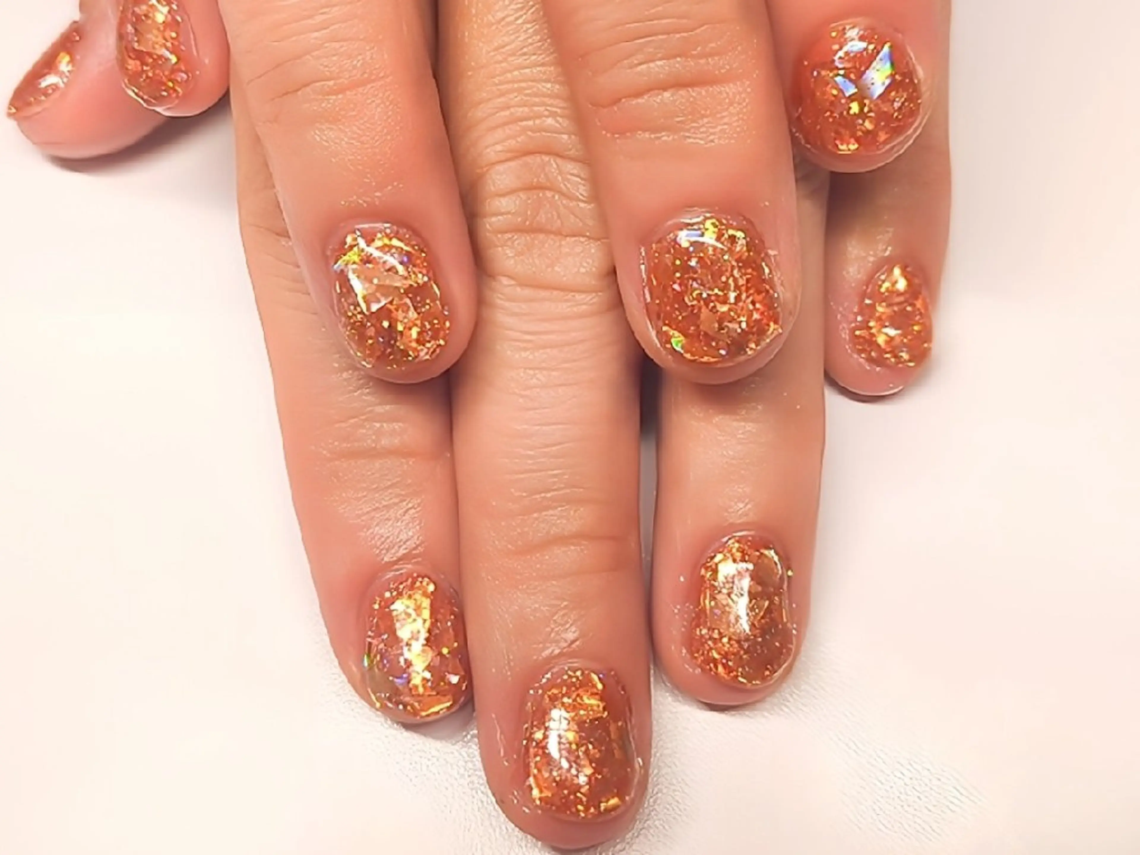 ショート AQUA nailのネイルデザイン