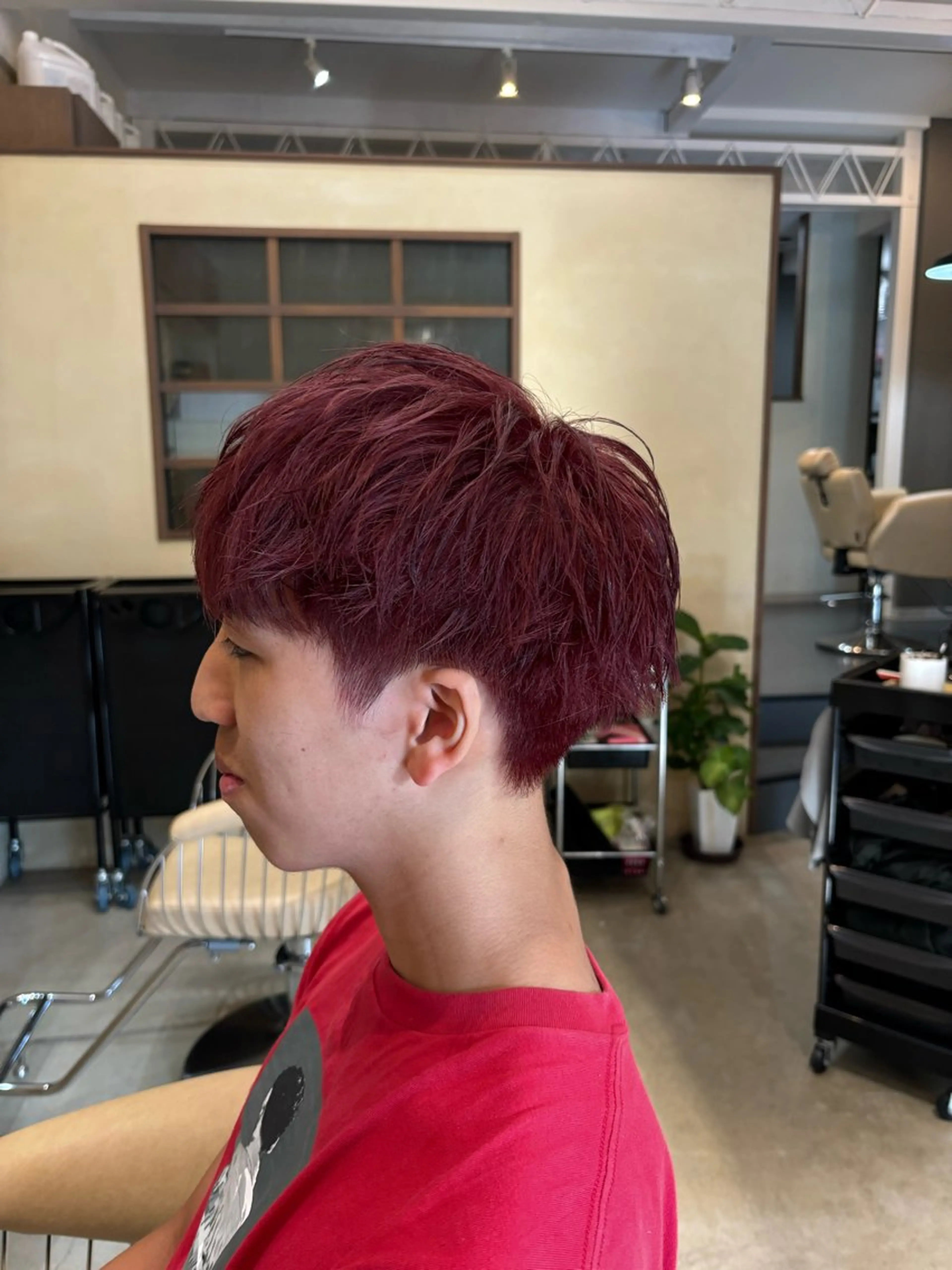 ショート メンズ 鹿児島 TSUBASAのヘアスタイル