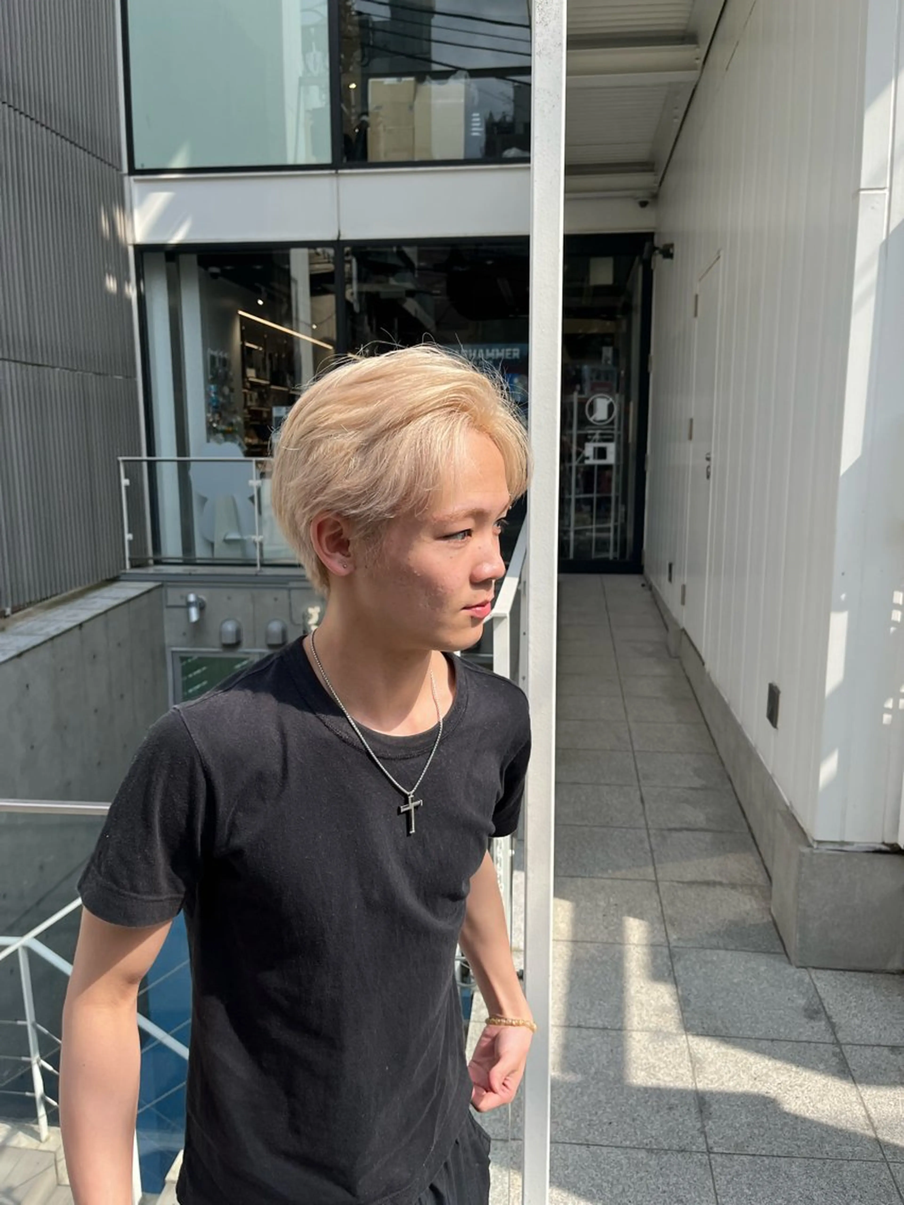 メンズ メンズブリーチ きど ゆうきのヘアスタイル