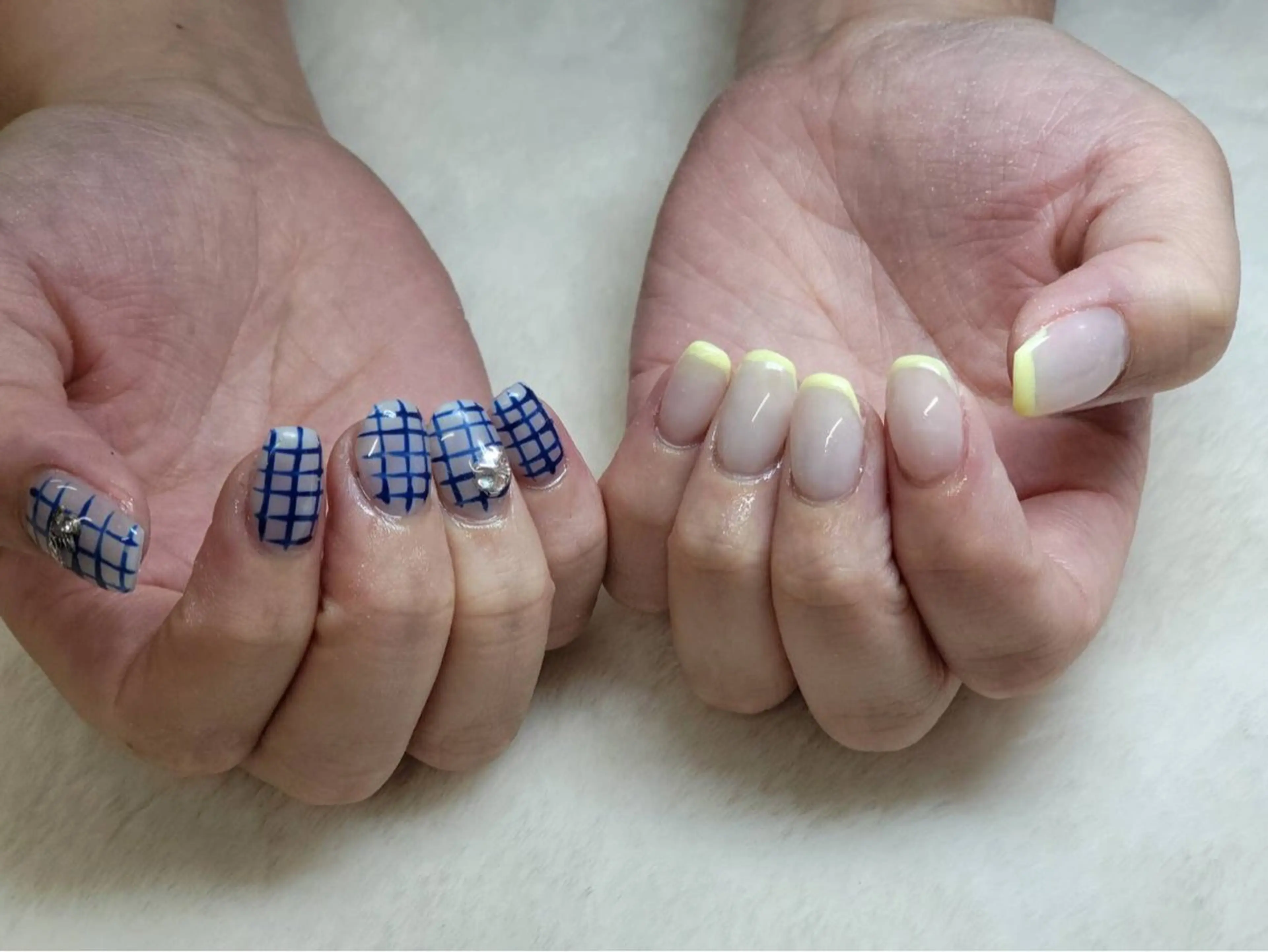 ネイル カジュアル フレンチネイル Epokku ネイルサロンのネイルデザイン