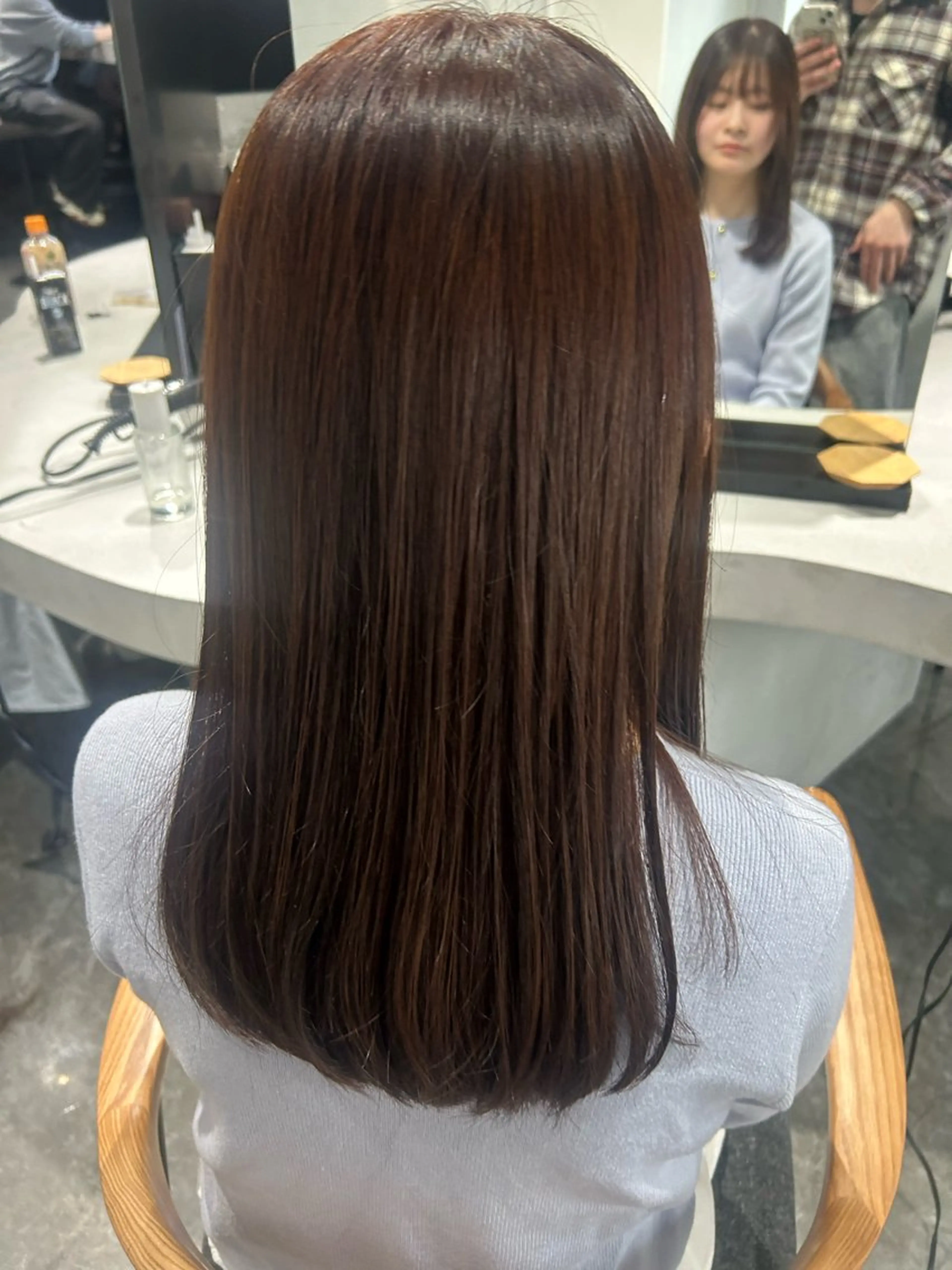 ロング 韓国風ヘア カット ヘアカラー トリートメント 船橋/パーマ/メンズ キチ/RITSUのヘアスタイル