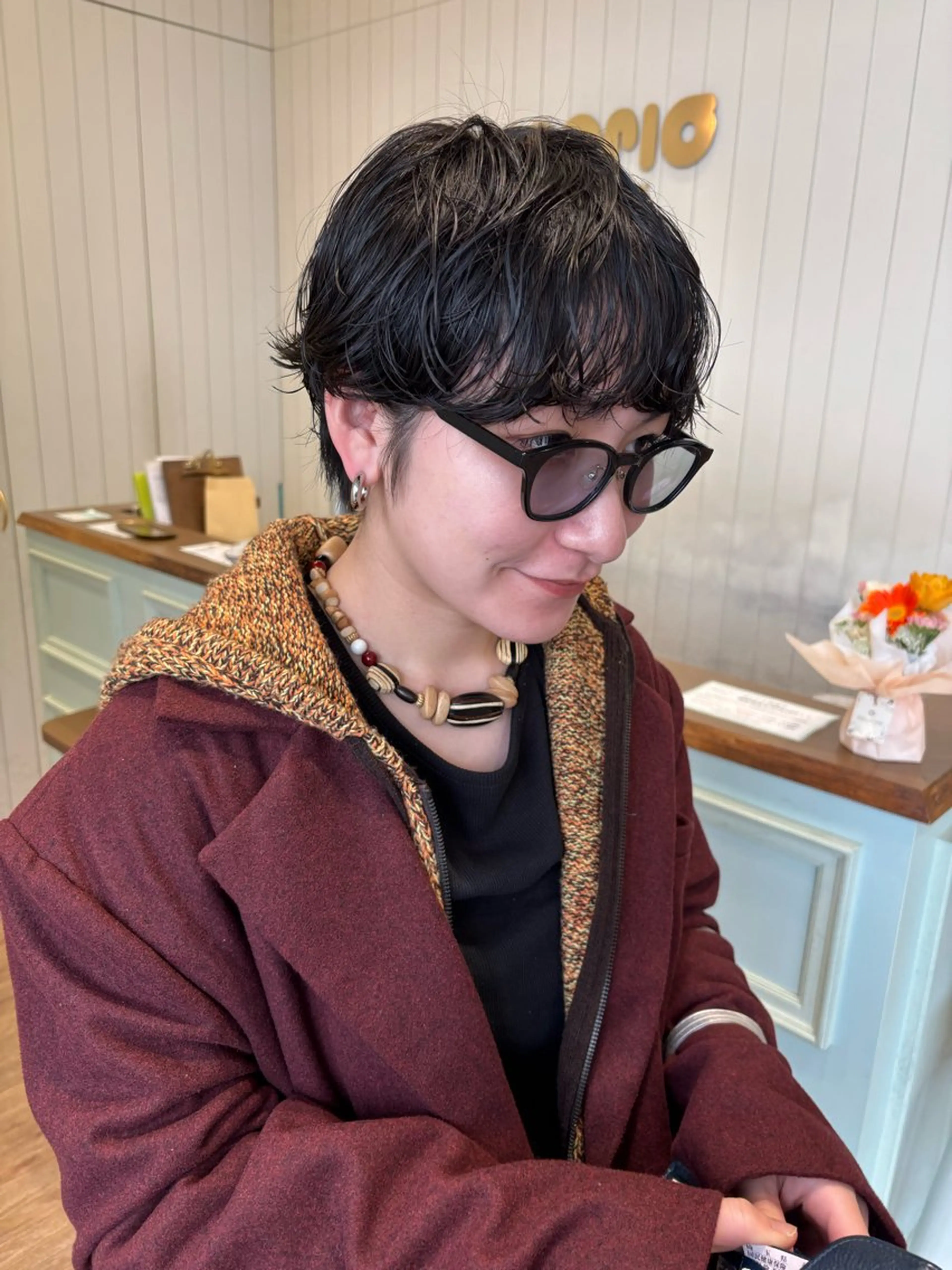 パーマ カット パーマ トリートメント ayaka #パーマ#アレンジのヘアスタイル