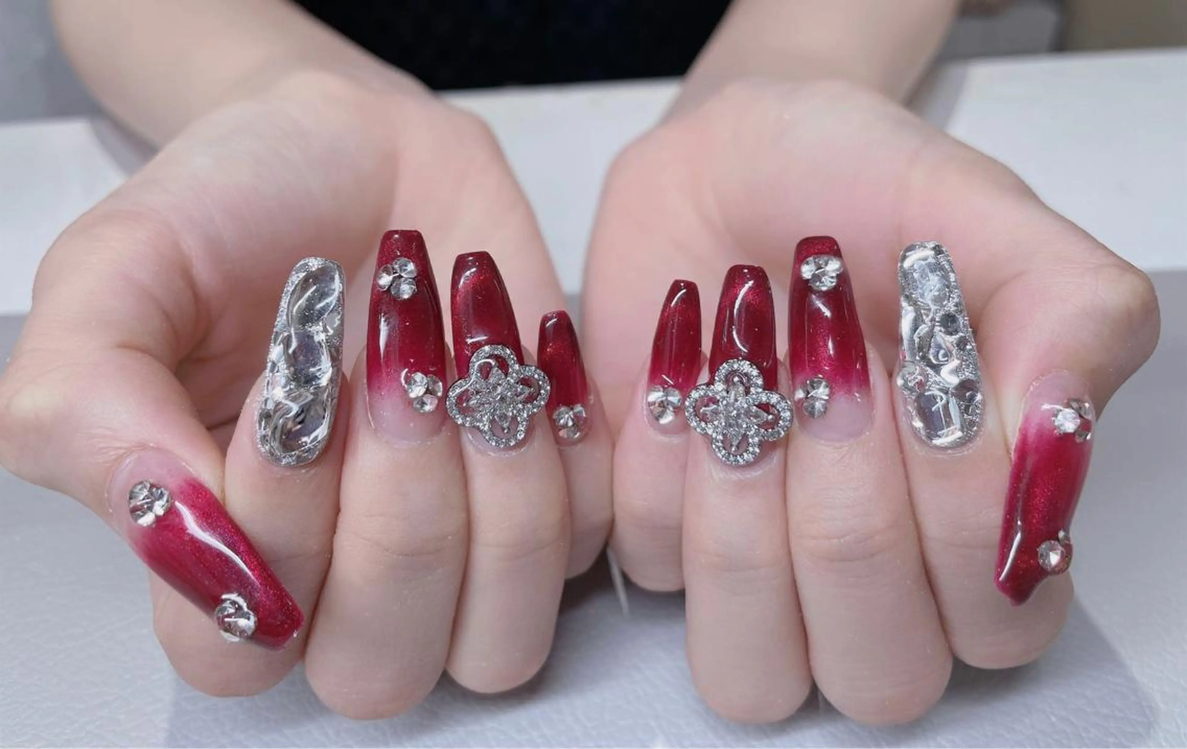 ネイル 長さだし専門店 M2　rikaのネイルデザイン