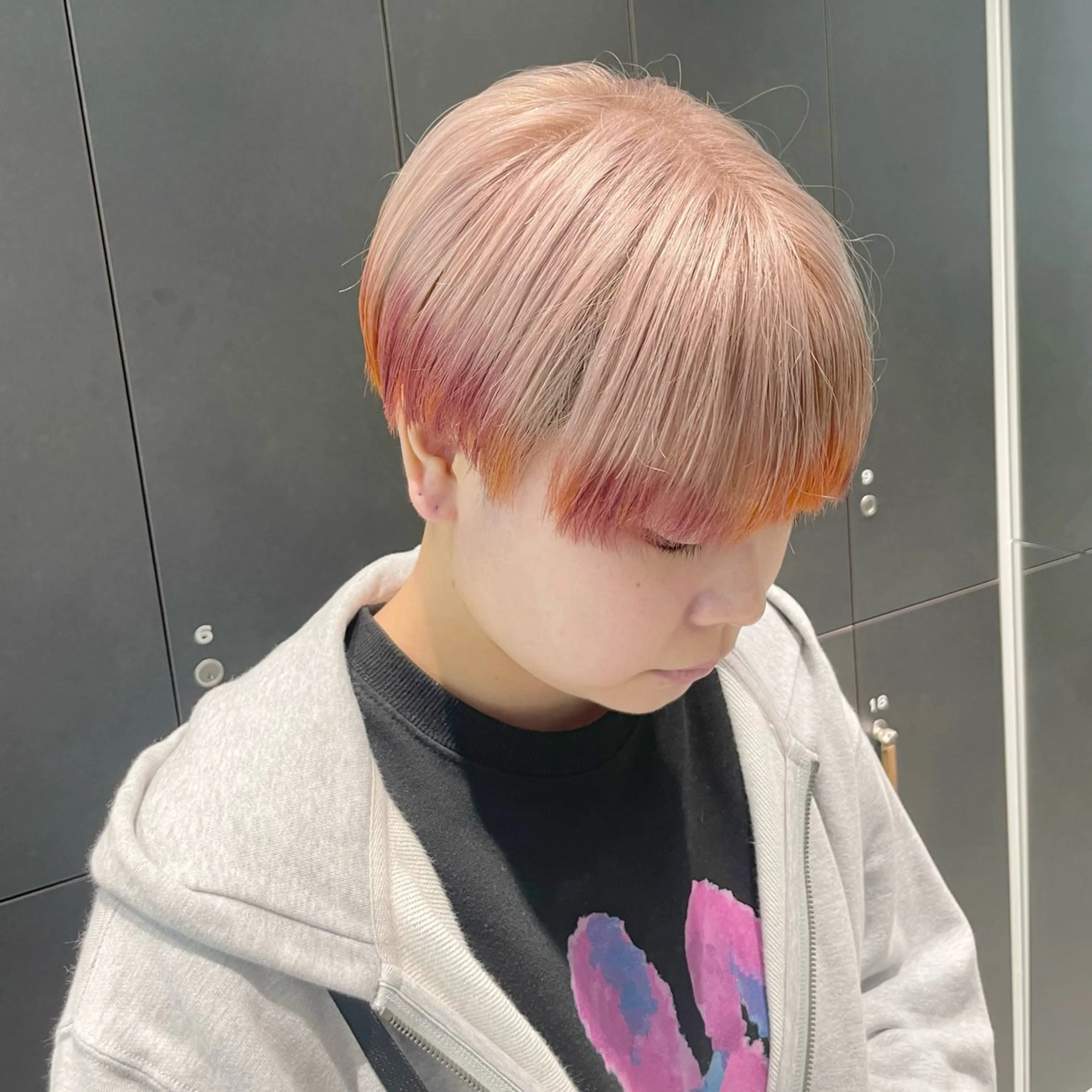 ショート カラー カット ヘアカラー トリートメント ♥️ブリーチ/ボブ/ レイヤー♥️maiのヘアスタイル