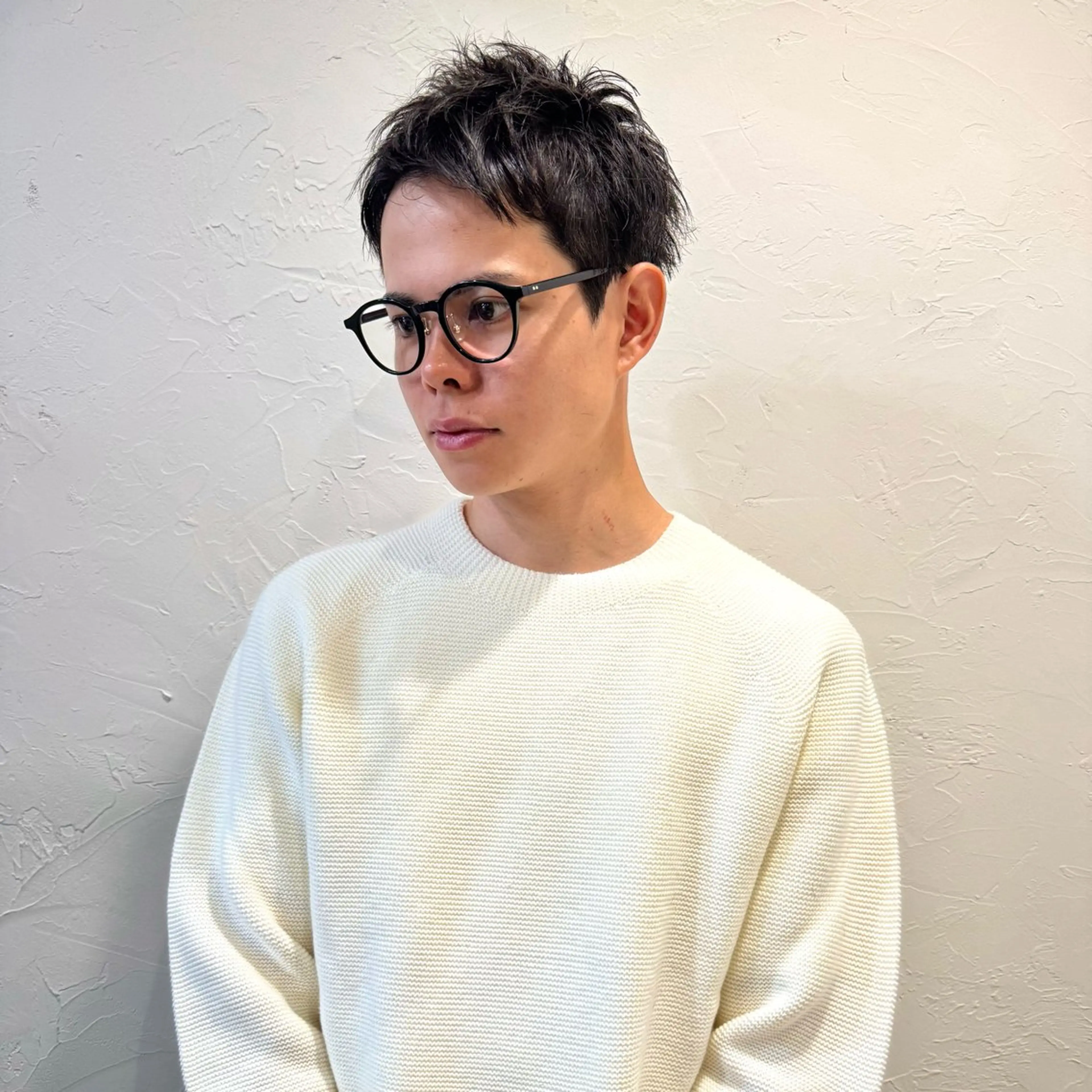 ショート メンズ アップバング メンズパーマ メンズショート スパイキーショート ショートヘア カット ヘアセット 【池袋/スパイキー ショート】ⓝⓘⓜⓤのヘアスタイル