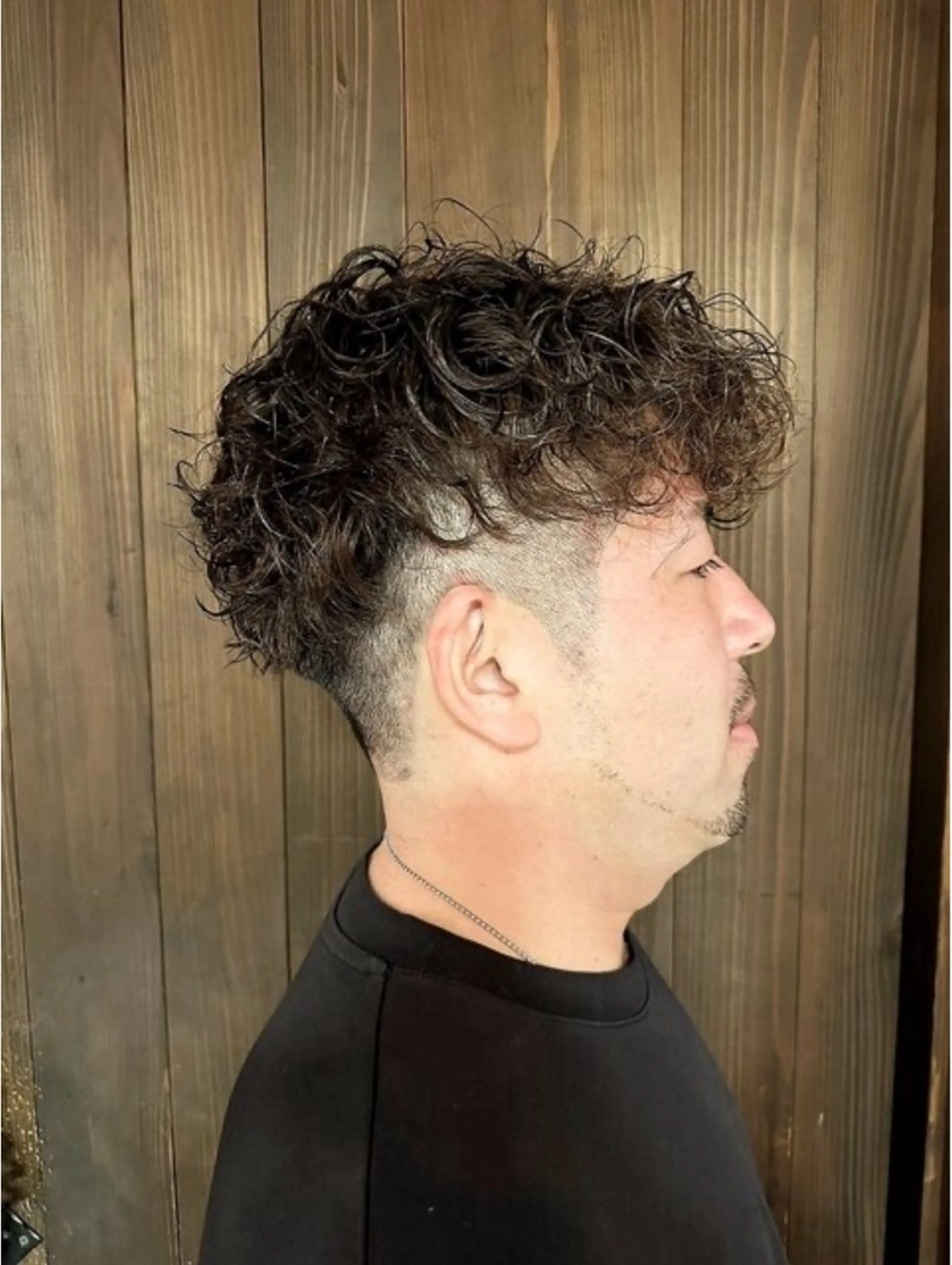 ショート パーマ メンズ 早稲田/メンズ専門 /フェード/葛西裕季のヘアスタイル