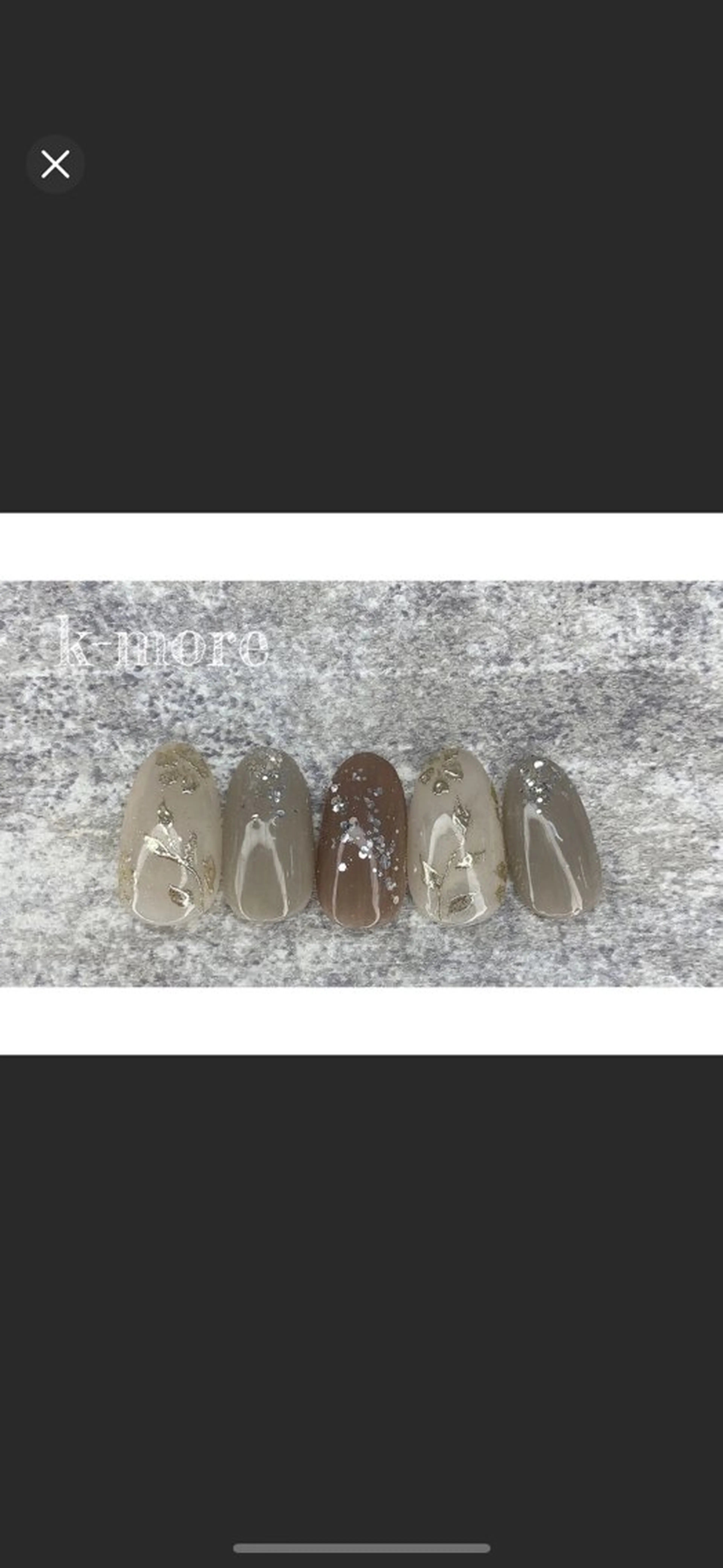 ミディアム K-more（ケーモア）知立店所属・K-more知立店 まなみのネイルデザイン