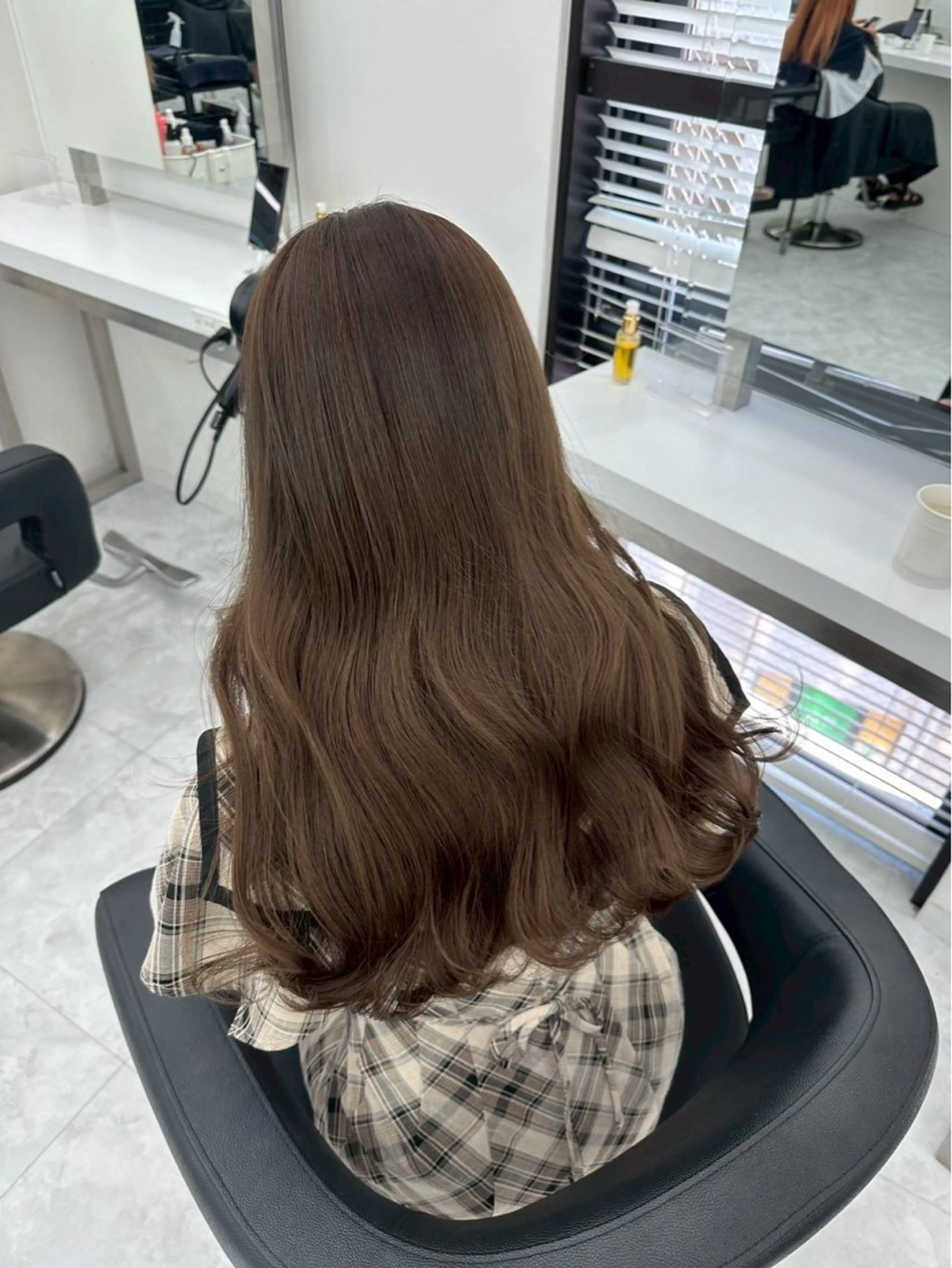 カラー ブラウンカラー 透明感カラー 髪質改善 カット ヘアカラー ハイトーン/透明感 艶カラー/SAKI‎のヘアスタイル