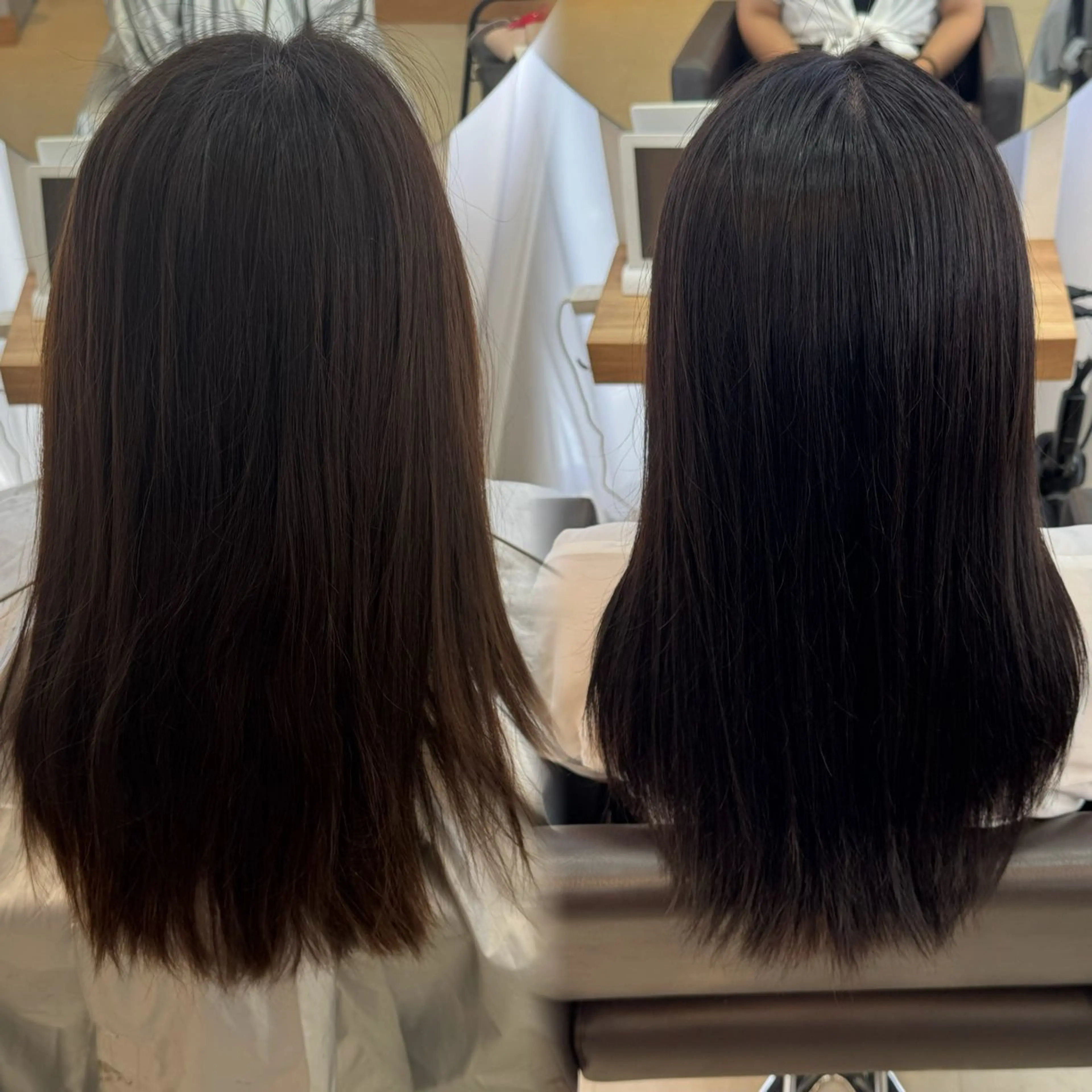 セミロング Agu hair 粉河のヘアスタイル
