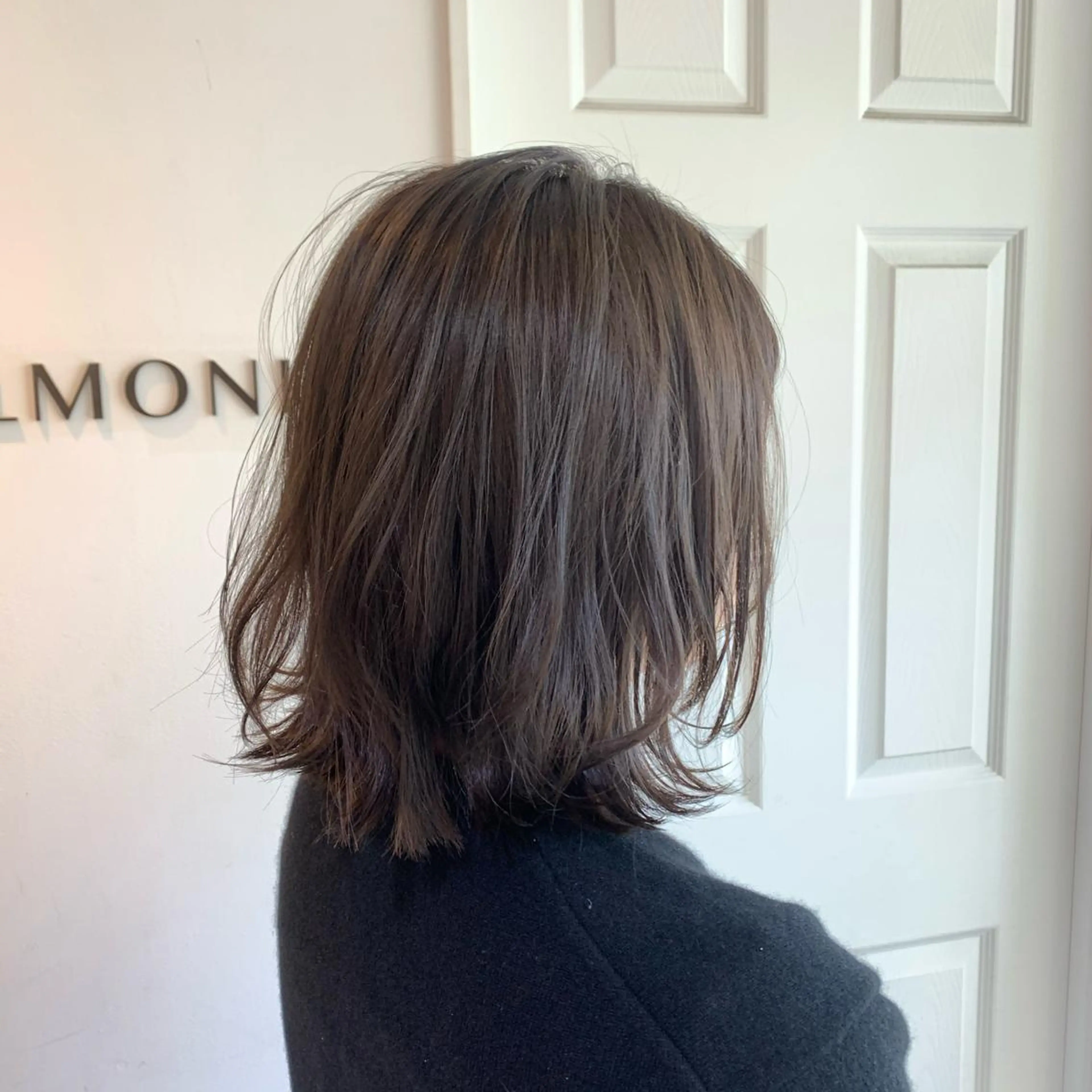 ミディアム カラー ヘアアレンジ アッシュ ベージュカラー JYUNESU表参道所属・似合わせhair🔸 アサダ　タカコ🔸のヘアスタイル