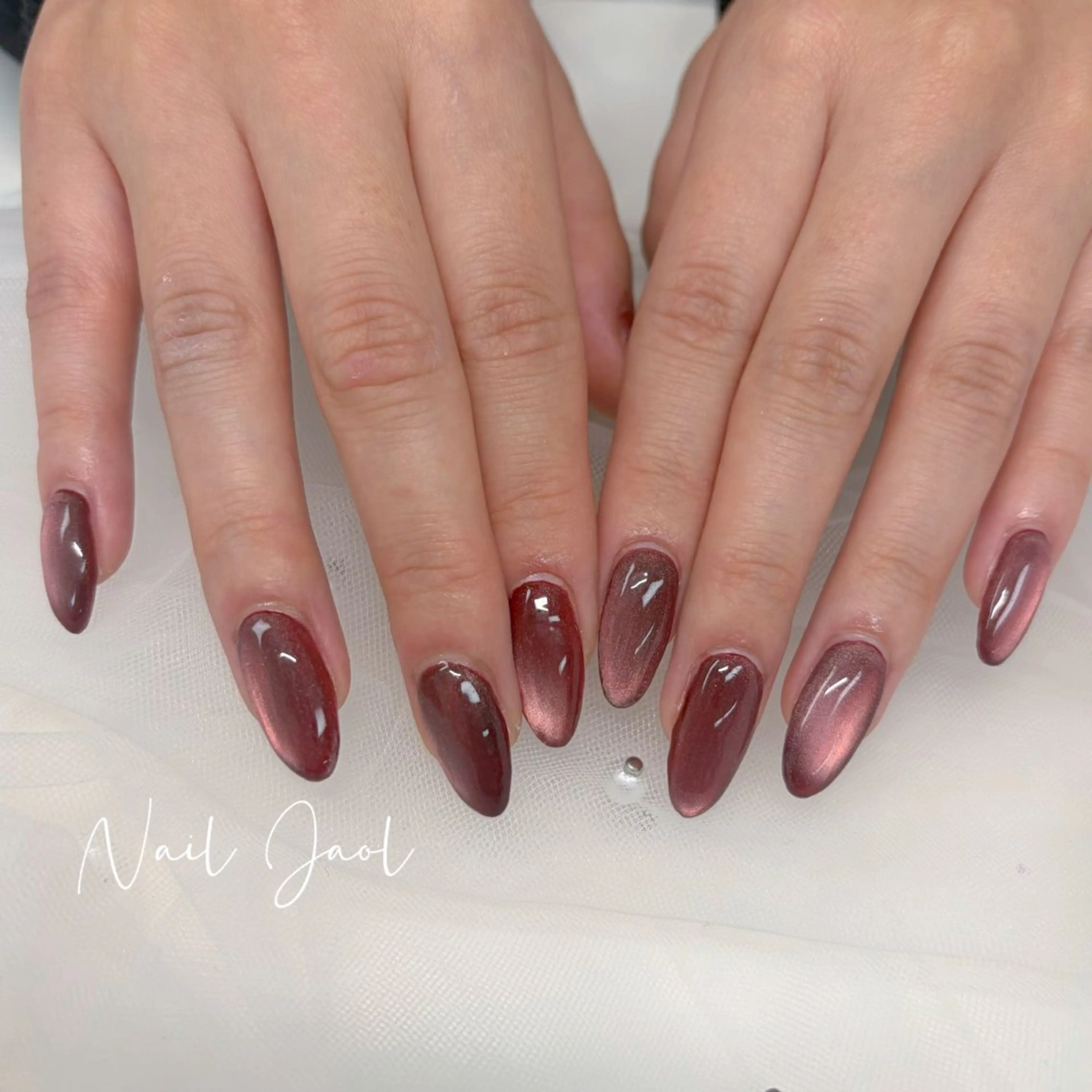 ロング 韓国風ヘア nail jaol池袋店所属・ネイルJaol 池袋のネイルデザイン