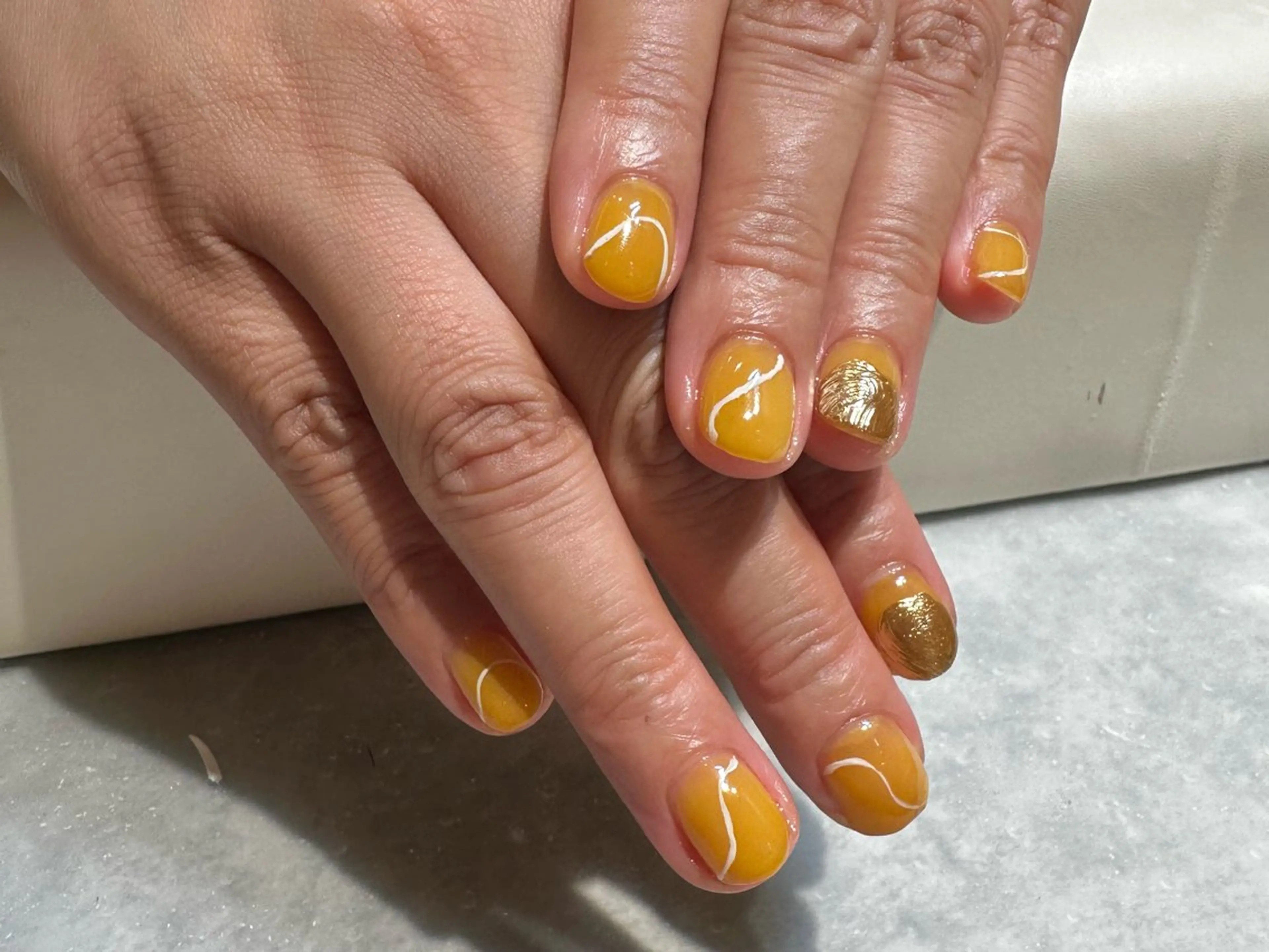 ネイル ハンドネイル unopulir Kahoのネイルデザイン